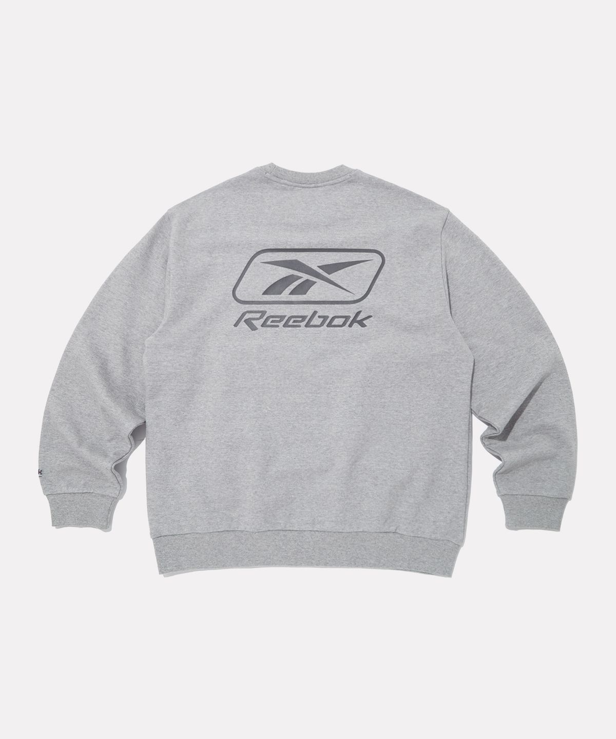 리복(REEBOK) 프리미어 맨투맨 - 멜란지 그레이