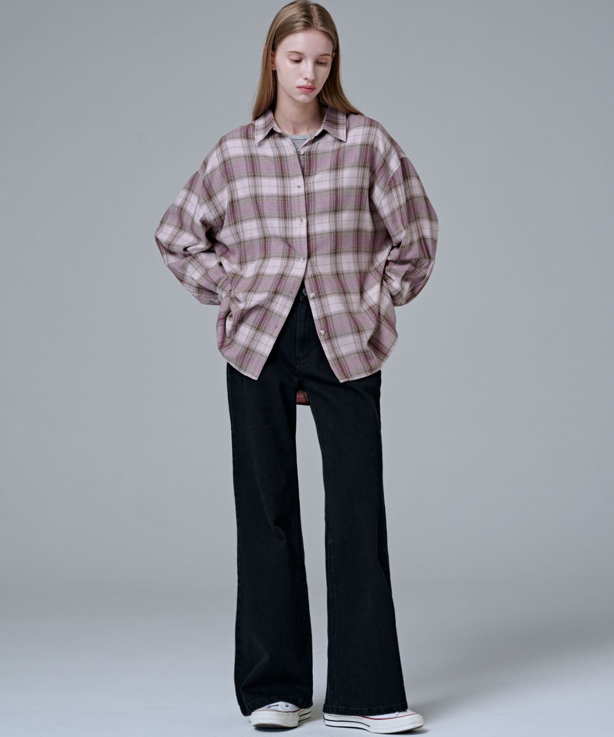 마롭(MALOUPE) 9134 레귤러 부츠컷 데님 (블랙)