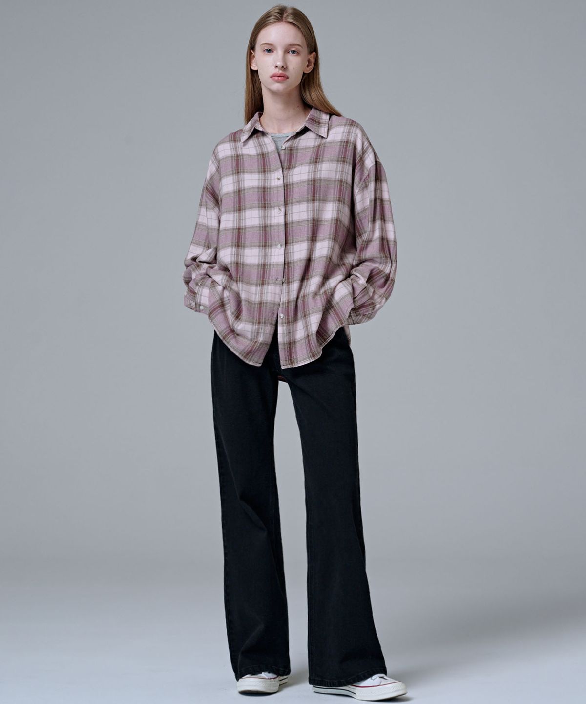 마롭(MALOUPE) 9134 레귤러 부츠컷 데님 (블랙)