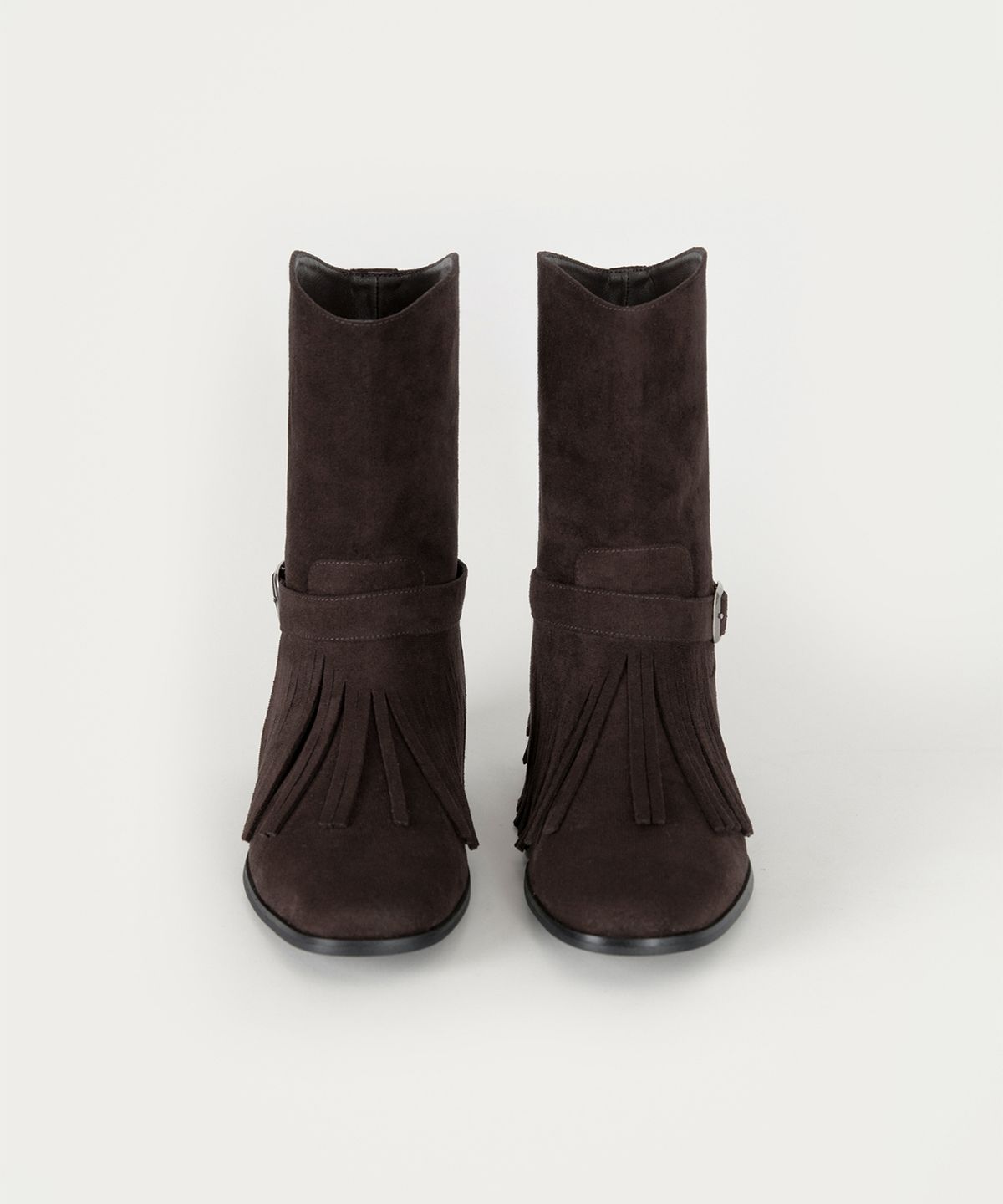 썸웨어버터(SOMEWHEREBUTTER) Fringe Boots - 2Color