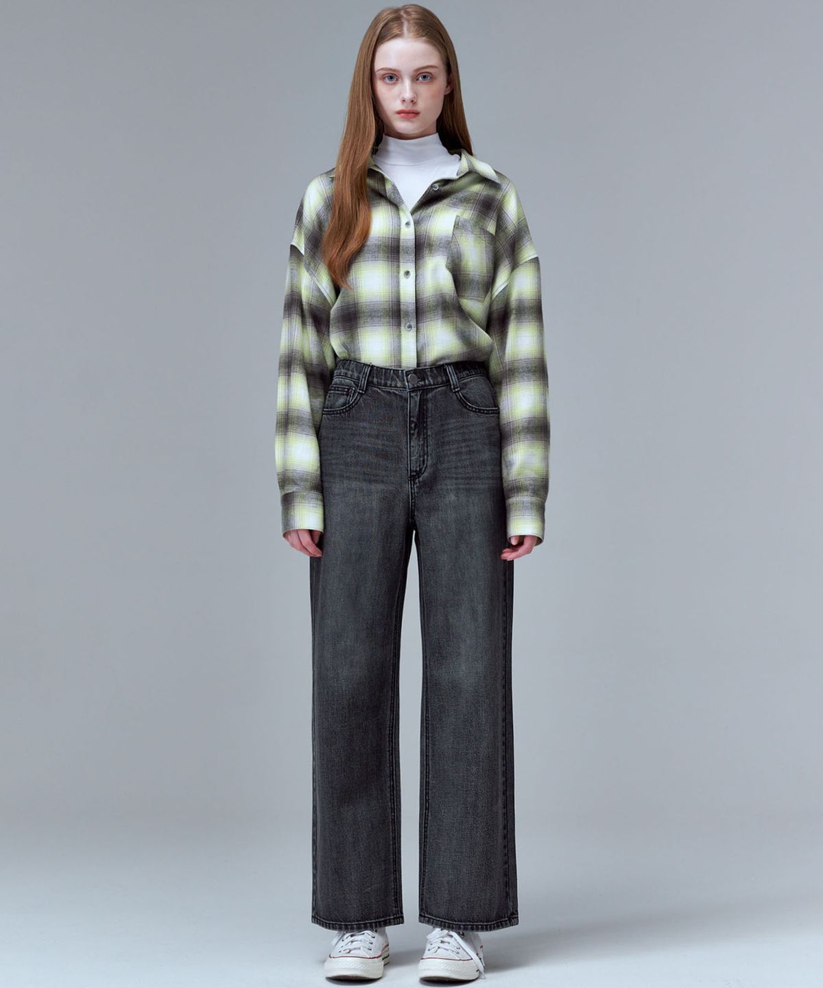 마롭(MALOUPE) 9147 올브러쉬 빈티지 데님 (블랙)