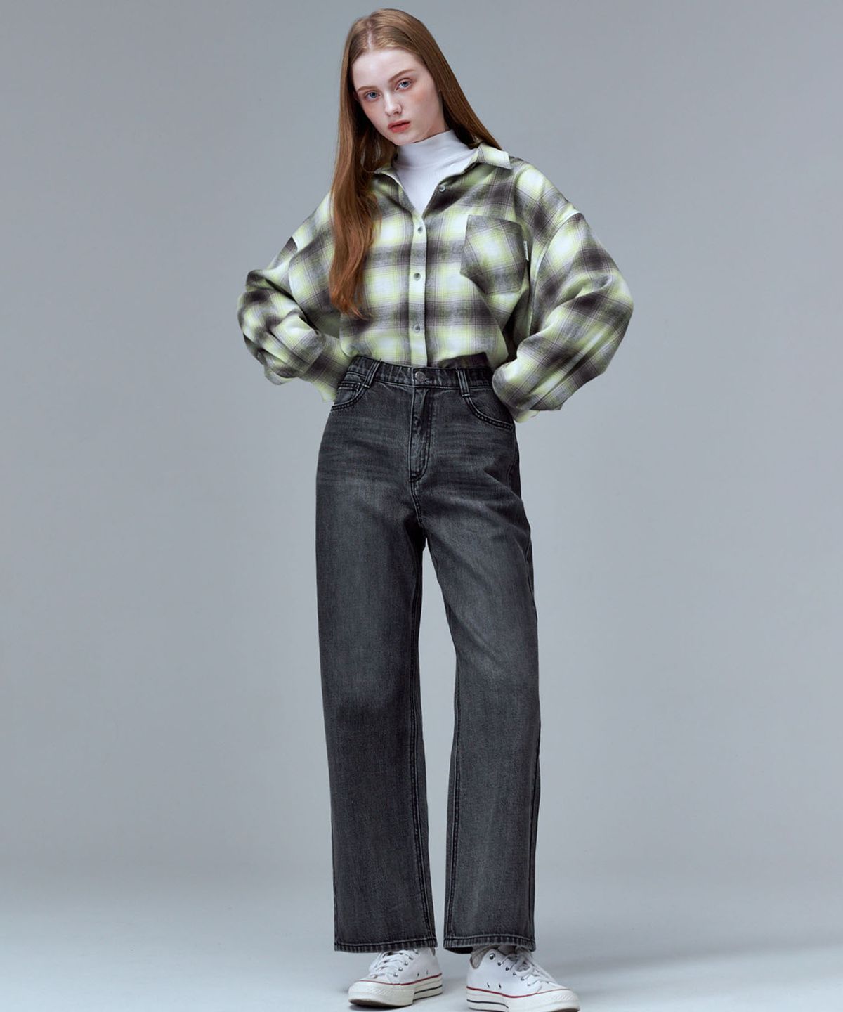 마롭(MALOUPE) 9147 올브러쉬 빈티지 데님 (블랙)