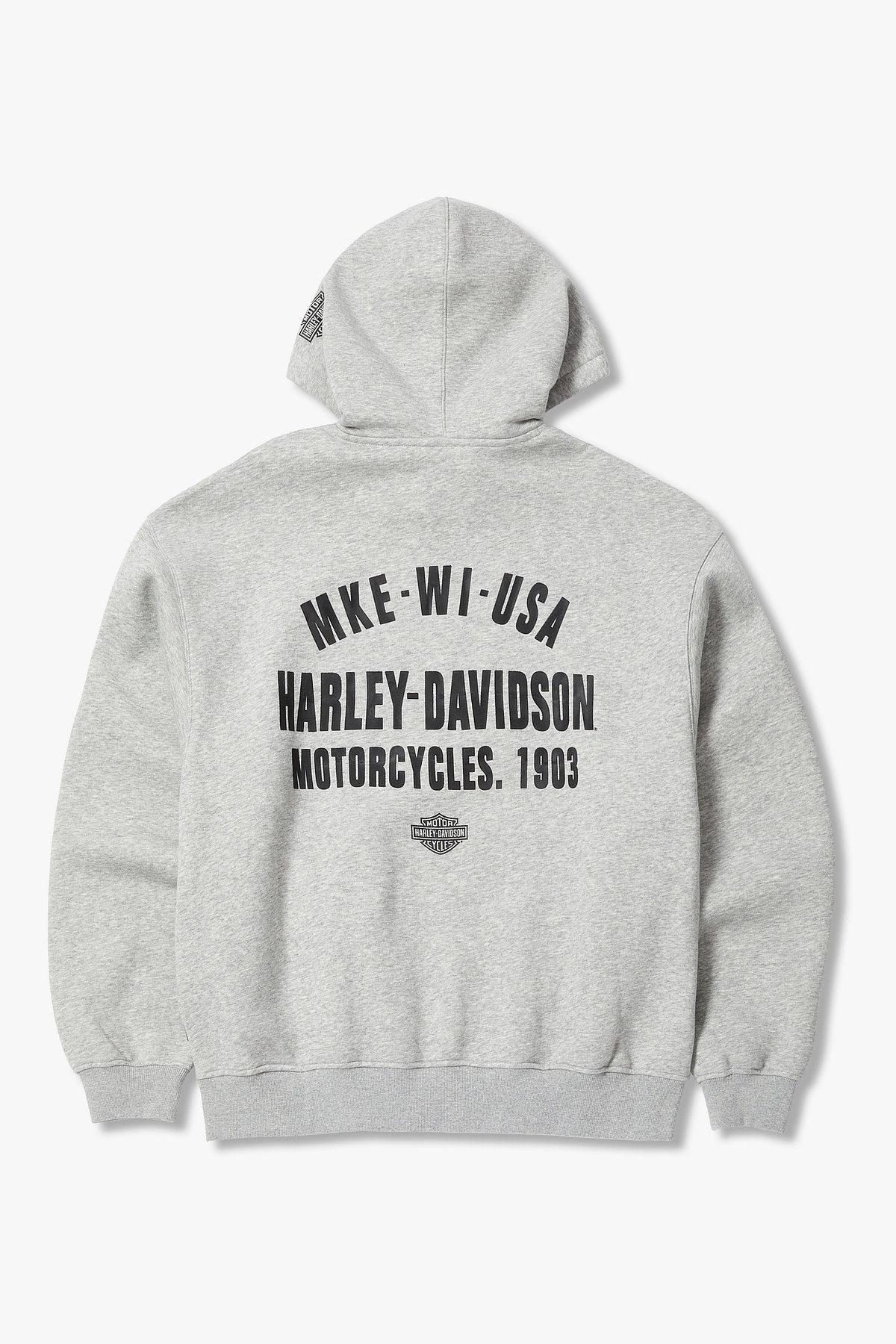할리데이비슨 컬렉션스®(HARLEY-DAVIDSON COLLECTIONS®) Authentic 후드티 멜란지 그레이 HH15309402