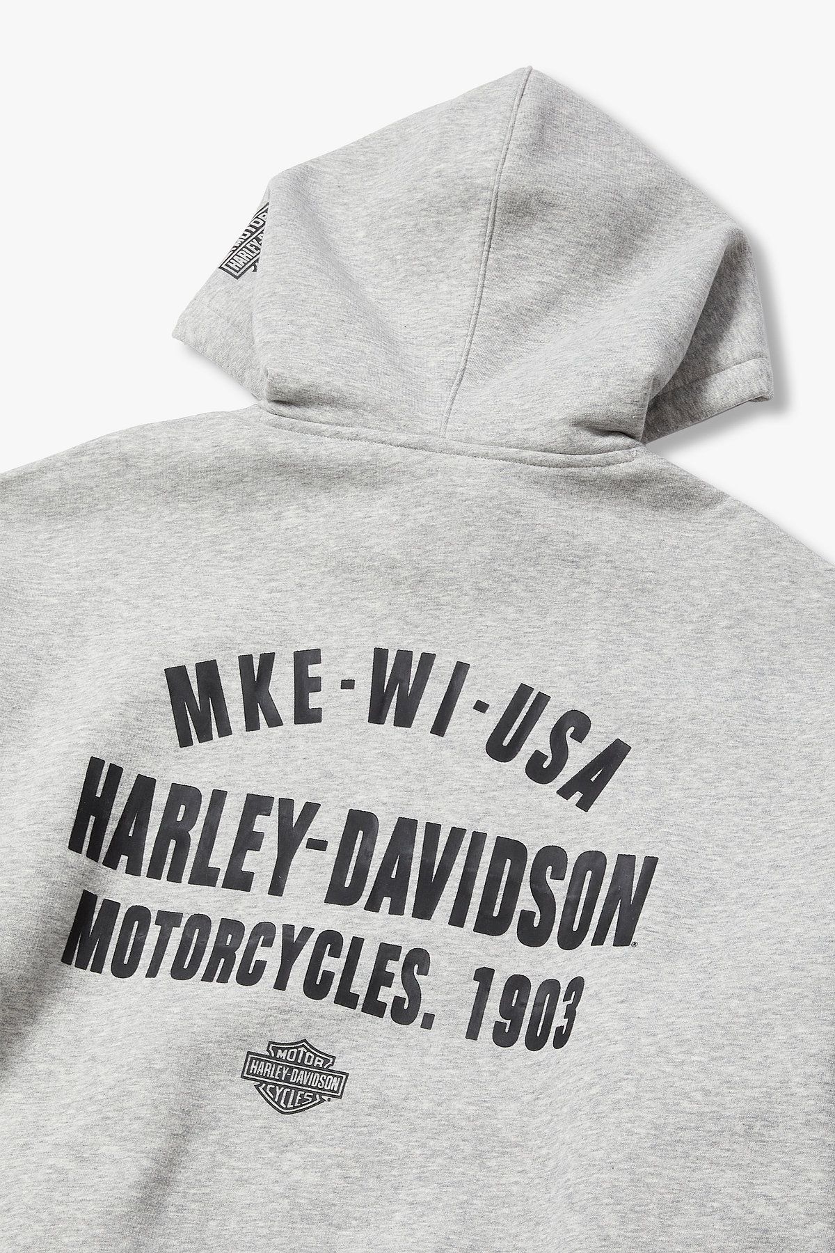 할리데이비슨 컬렉션스®(HARLEY-DAVIDSON COLLECTIONS®) Authentic 후드티 멜란지 그레이 HH15309402