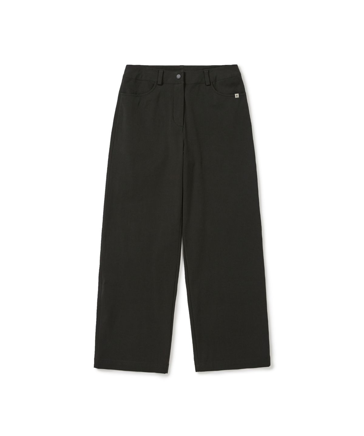 스노우피크 어패럴(SNOWPEAK APPAREL) 클랜드 여성 와이드 팬츠 (S25FWDPT91) Charcoal