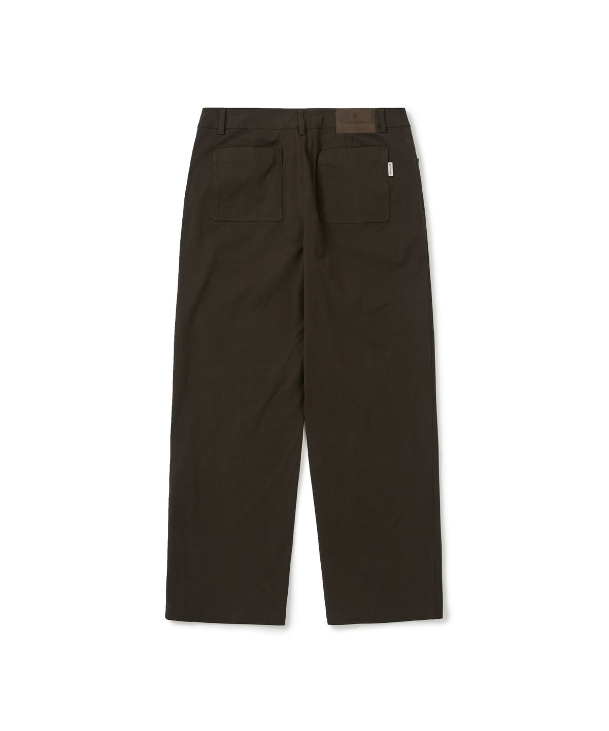스노우피크 어패럴(SNOWPEAK APPAREL) 클랜드 세미와이드 팬츠 (S25FMDPT90) Choco Brown