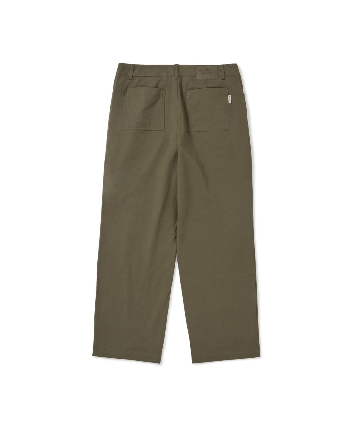 스노우피크 어패럴(SNOWPEAK APPAREL) 클랜드 세미와이드 팬츠 (S25FMDPT90) Yellow Khaki