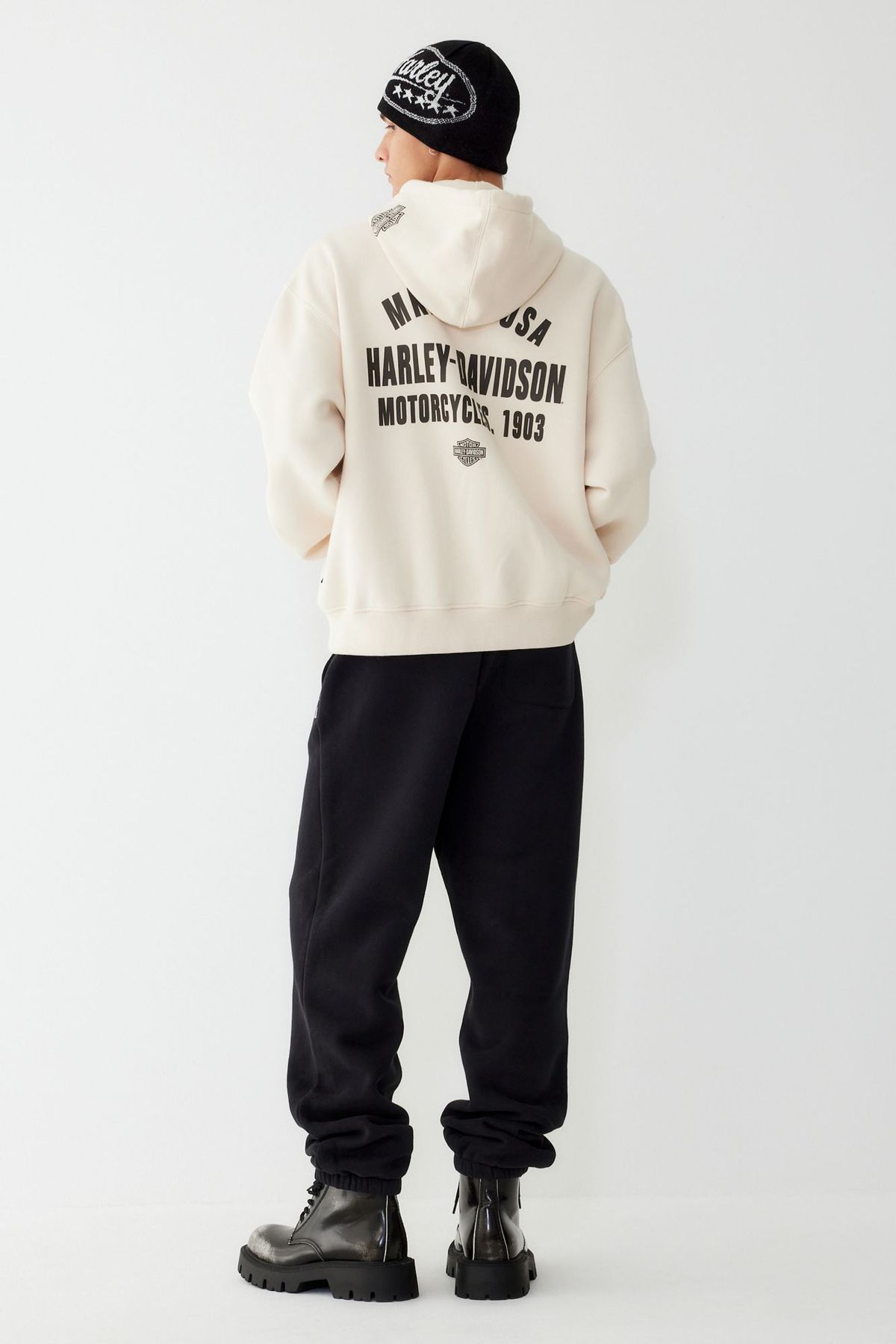 할리데이비슨 컬렉션스®(HARLEY-DAVIDSON COLLECTIONS®) Authentic 스웻팬츠 블랙 HH15320401
