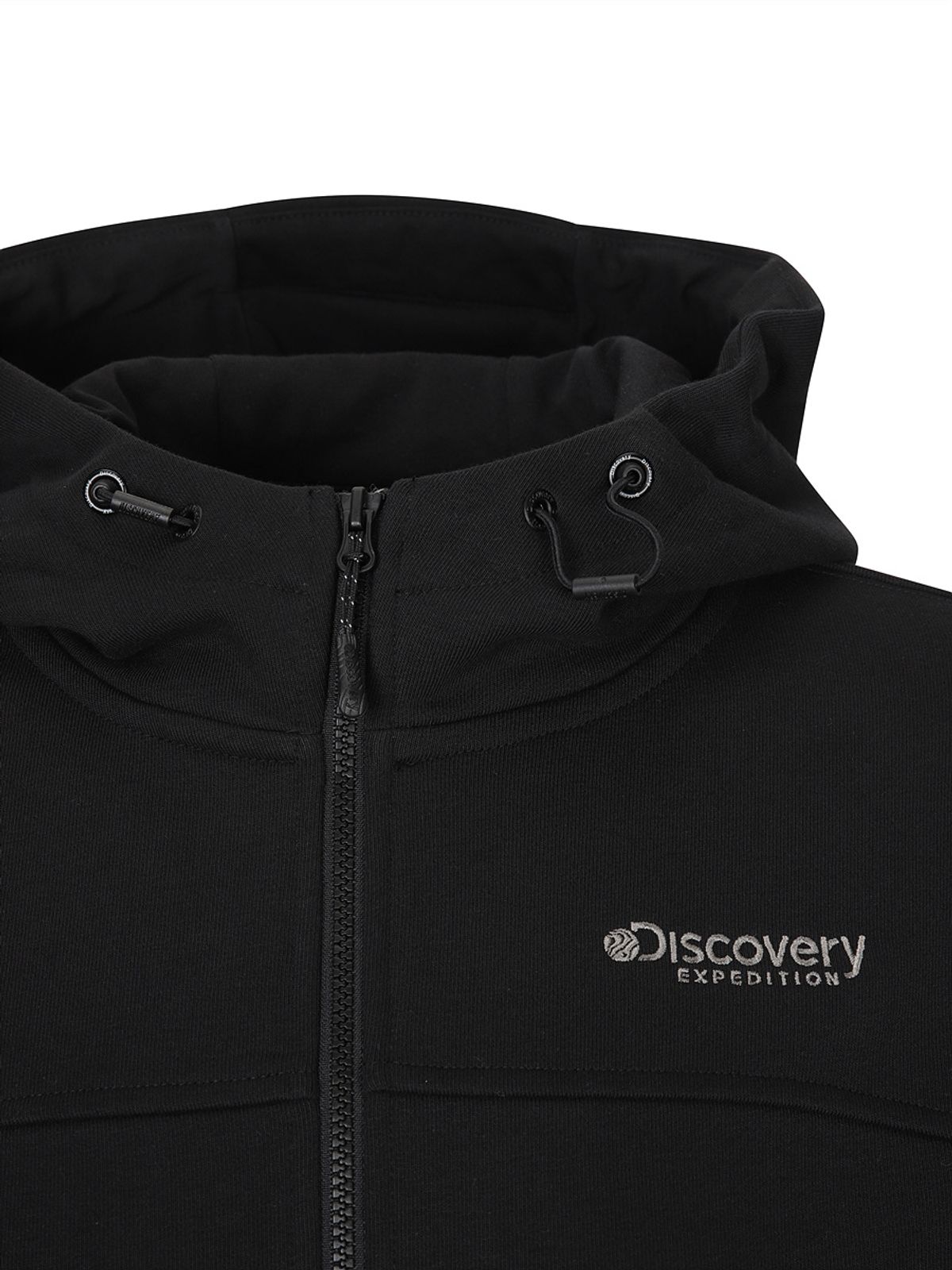 디스커버리 익스페디션(DISCOVERY EXPEDITION) 여성 소로나웜 에센셜 트레이닝 크롭 자켓 (BLACK)