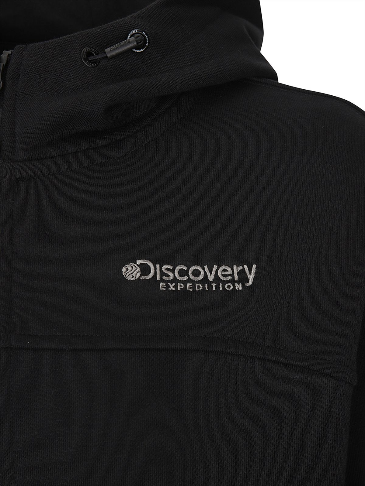 디스커버리 익스페디션(DISCOVERY EXPEDITION) 여성 소로나웜 에센셜 트레이닝 크롭 자켓 (BLACK)