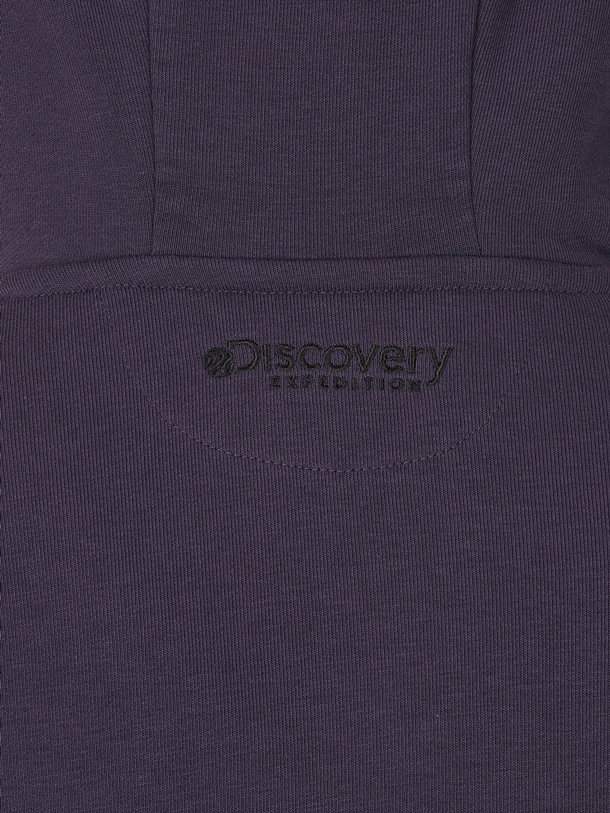 디스커버리 익스페디션(DISCOVERY EXPEDITION) 여성 소로나웜 에센셜 트레이닝 크롭 자켓 (D/PURPLE)