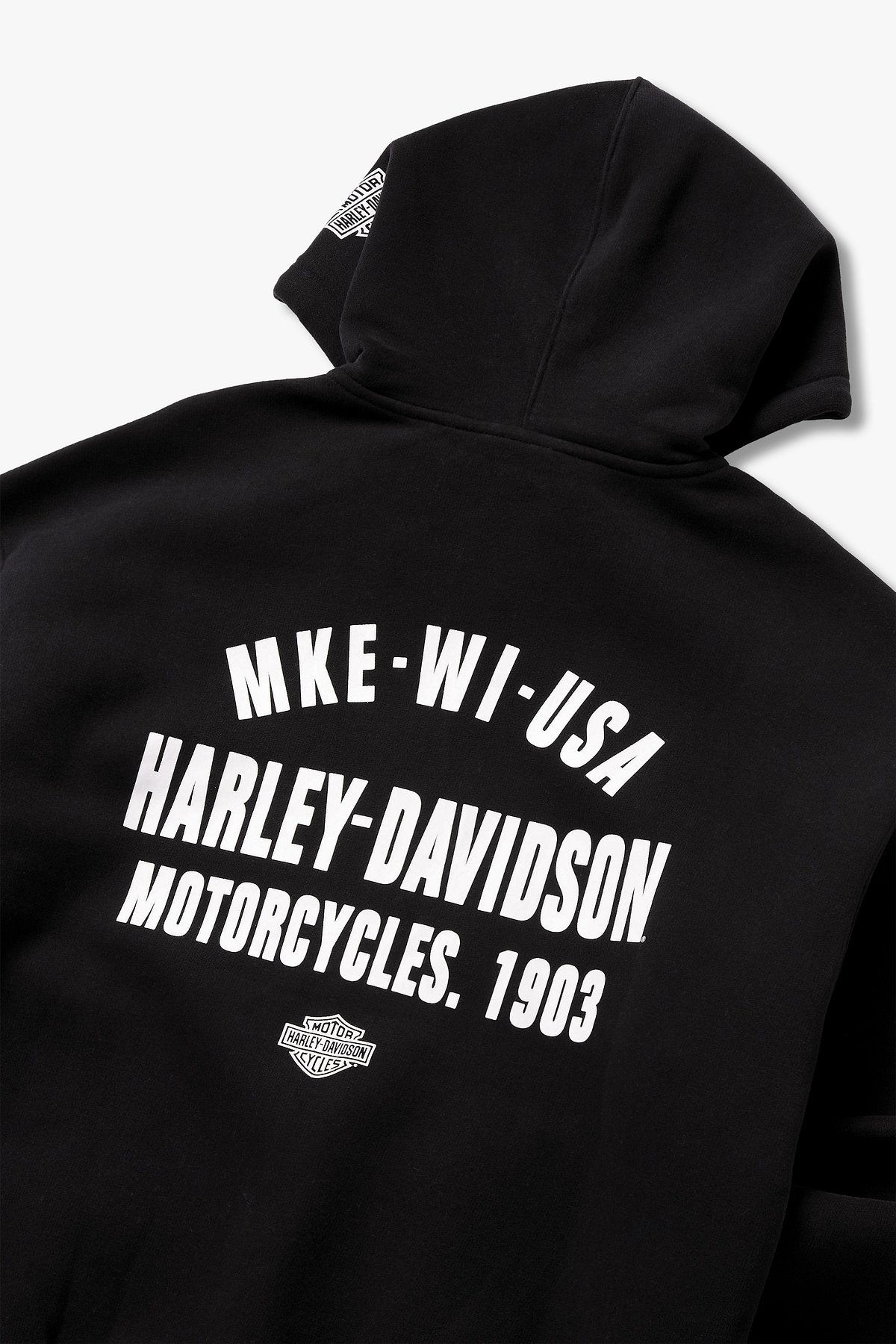 할리데이비슨 컬렉션스®(HARLEY-DAVIDSON COLLECTIONS®) Authentic 후드집업 블랙 HH15309401