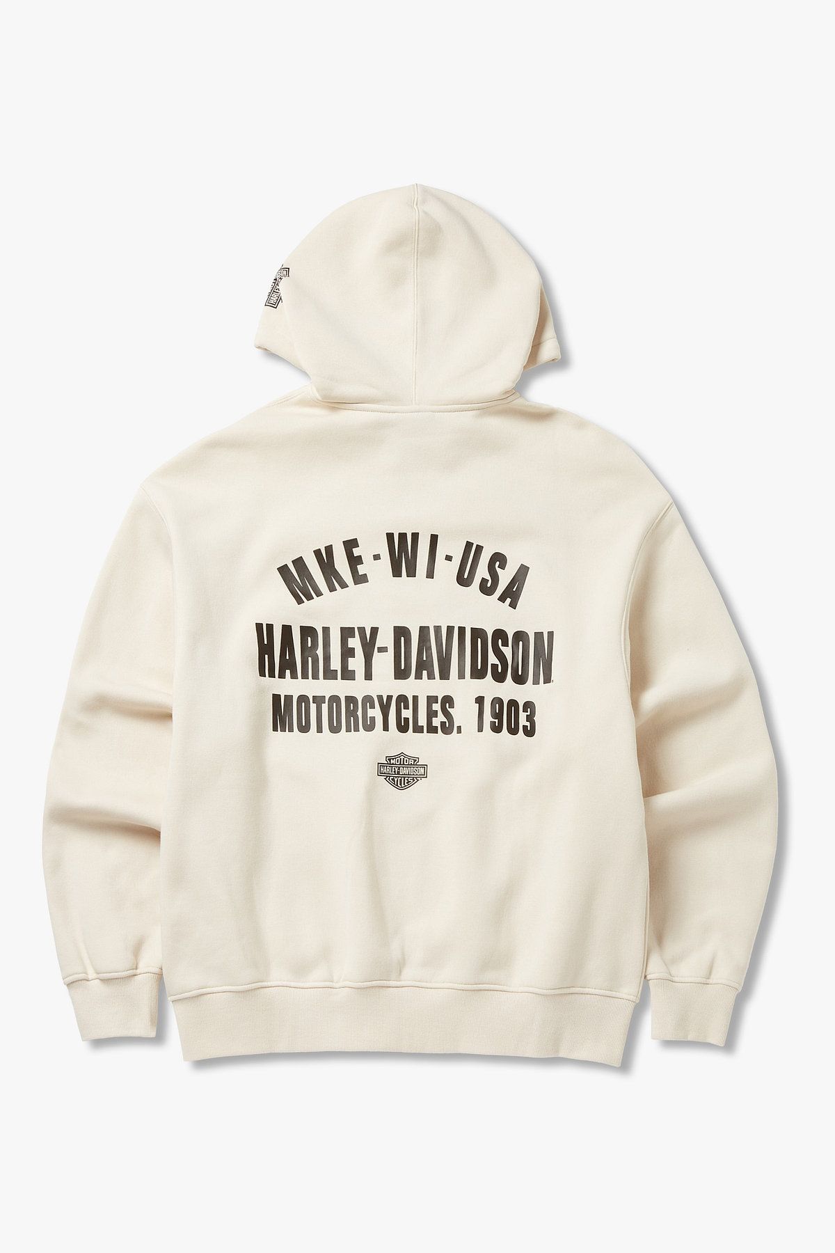 할리데이비슨 컬렉션스®(HARLEY-DAVIDSON COLLECTIONS®) Authentic 후드집업 크림 HH15309401