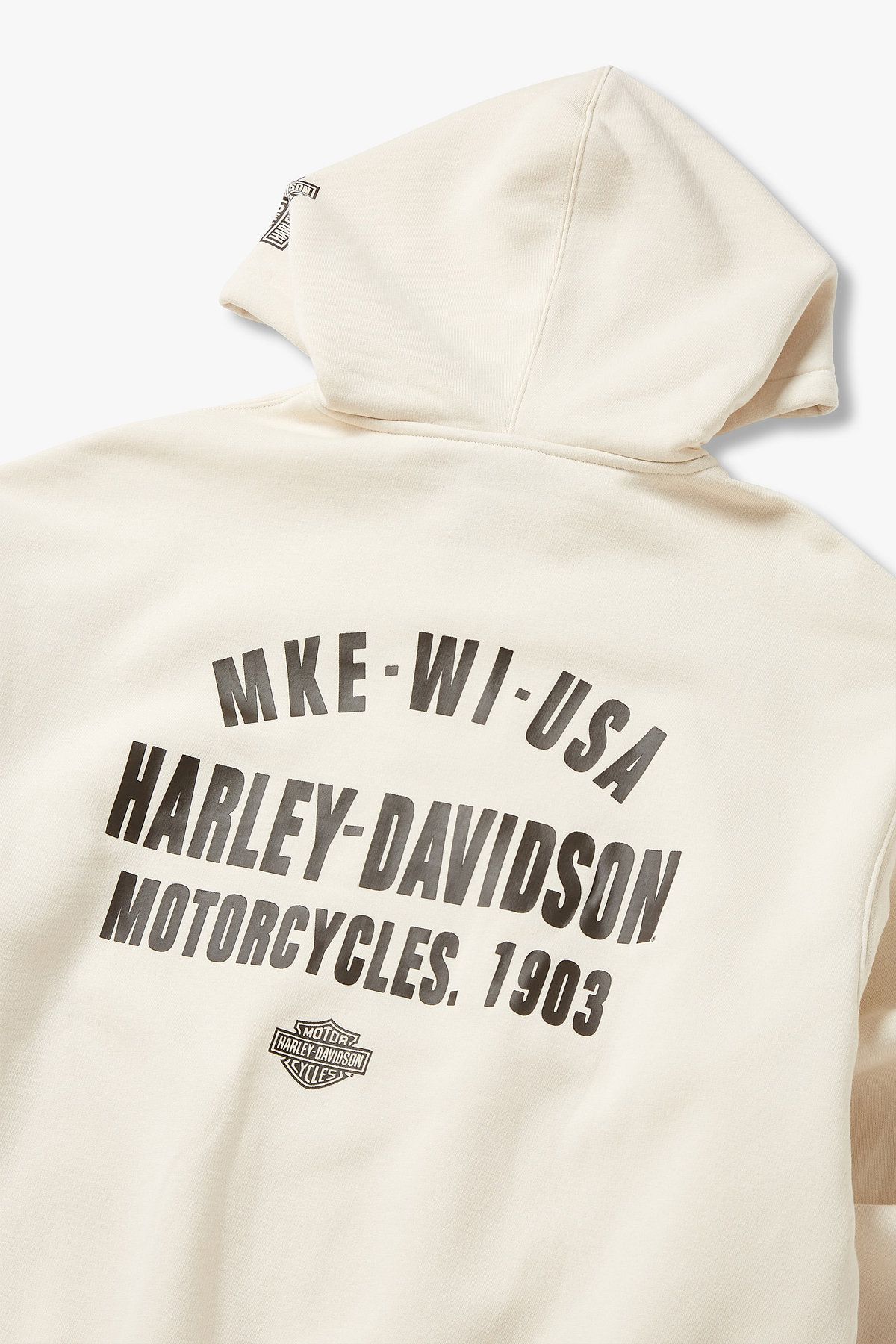 할리데이비슨 컬렉션스®(HARLEY-DAVIDSON COLLECTIONS®) Authentic 후드집업 크림 HH15309401