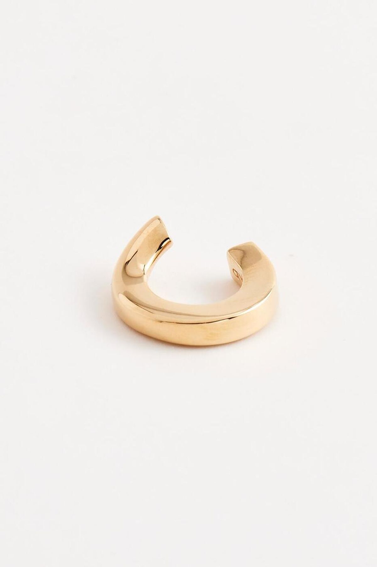 휴스타드(HUSTAD) 202 Gold basic earcuff _ 14k  골드 베이직 이어커프