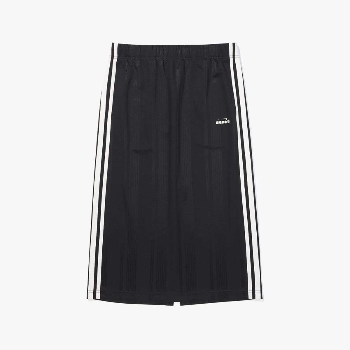 디아도라(diadora) 이지 에르미나 롱 스커트 BLACK