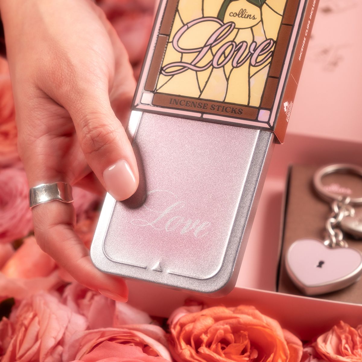 콜린스(COLLINS) [장미 정원] LOVE EDITION 인센스 스틱