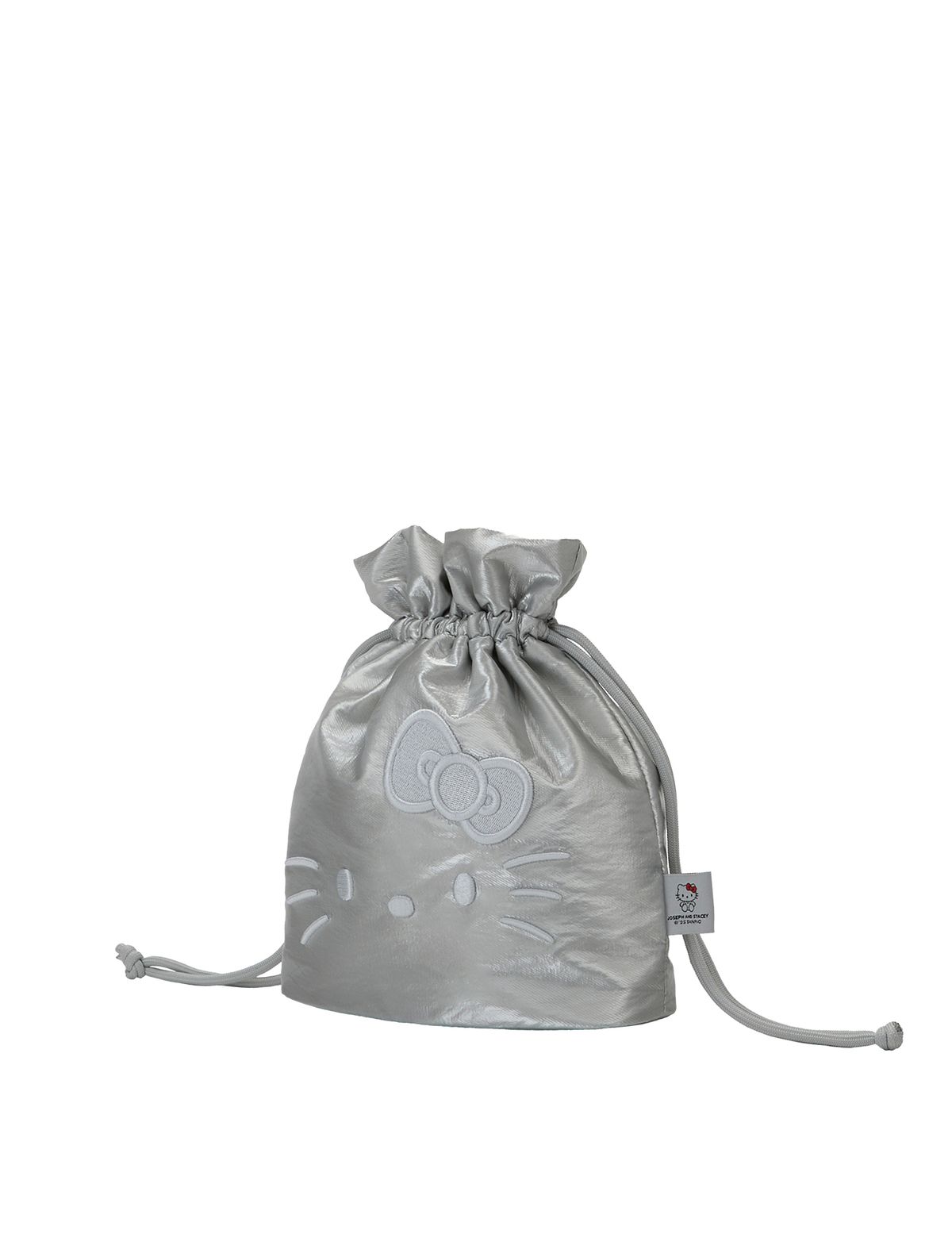 조셉앤스테이시(JOSEPH&STACEY) Drawstring Cross Hello Kitty Sleek Silver