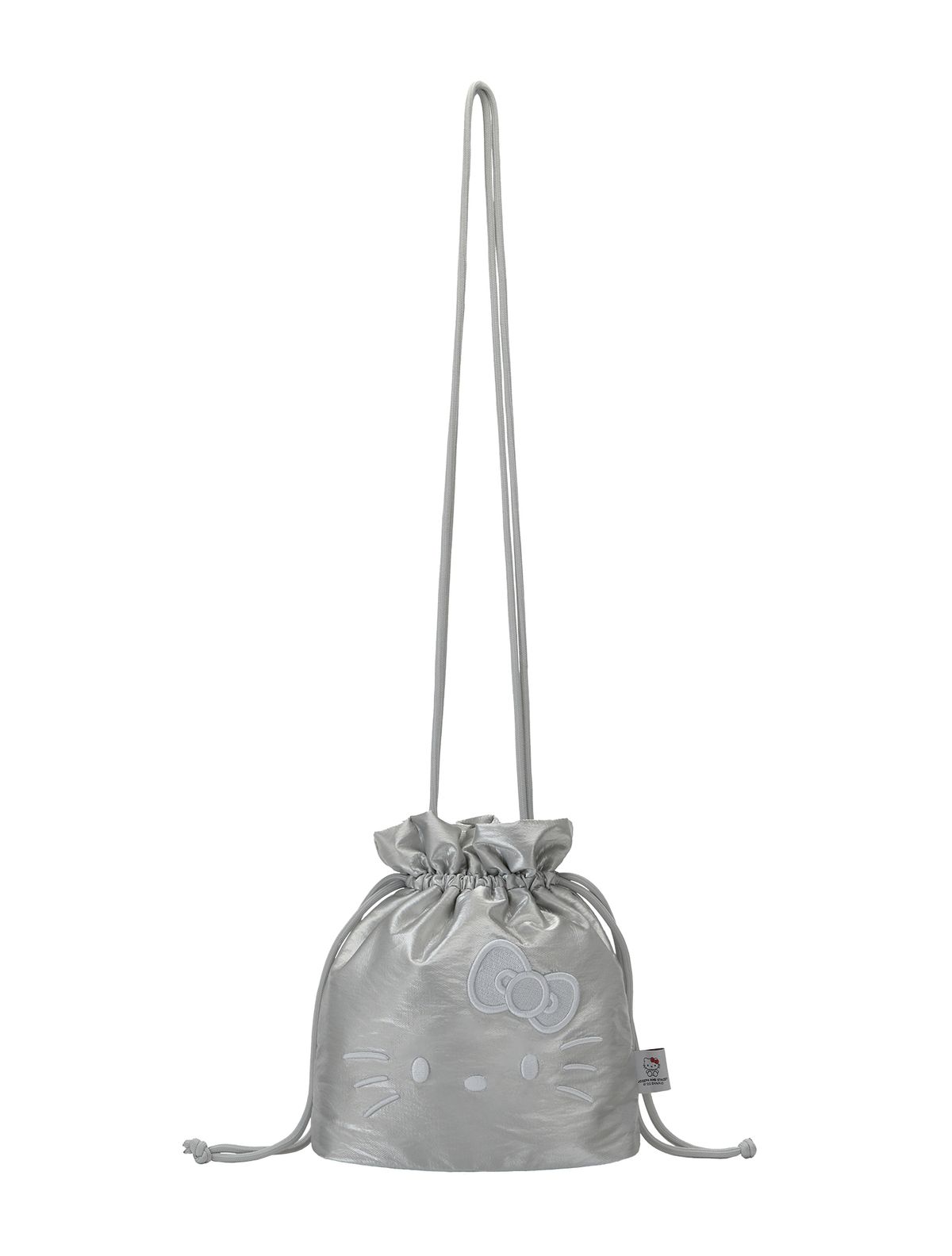 조셉앤스테이시(JOSEPH&STACEY) Drawstring Cross Hello Kitty Sleek Silver