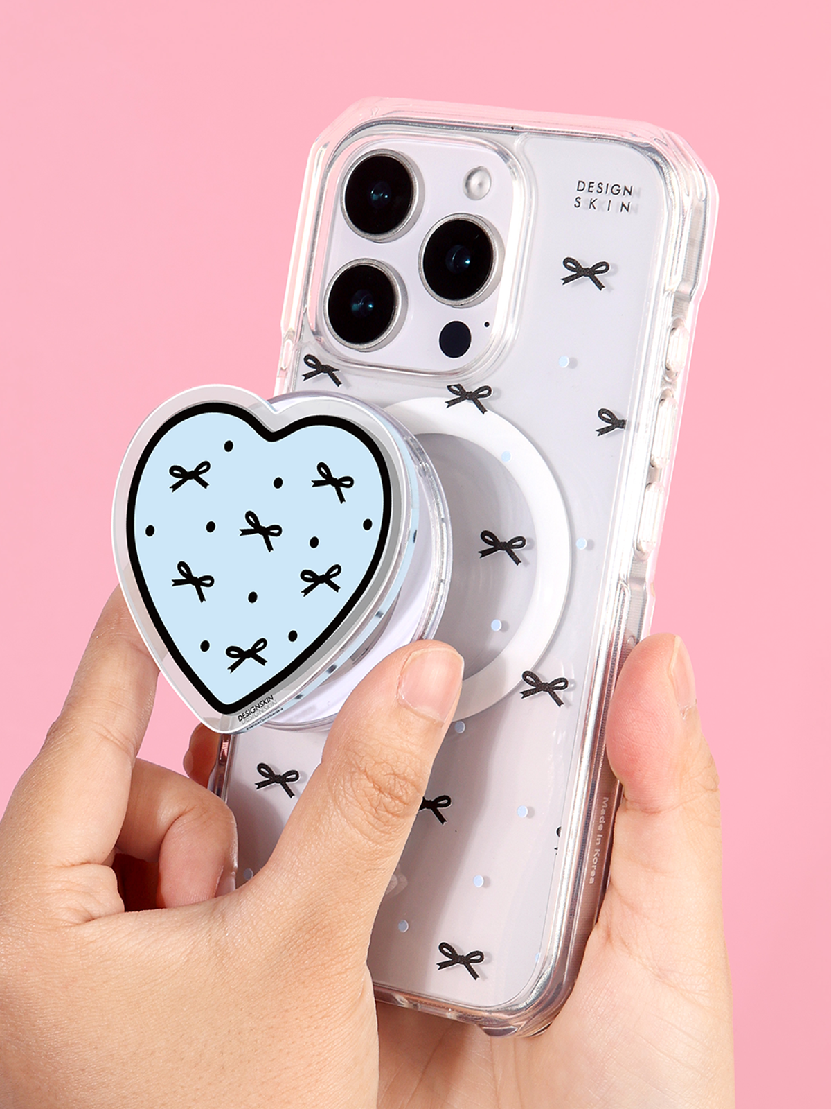 디자인스킨(DESIGNSKIN) 맥세이프 그래픽톡_블랙리본