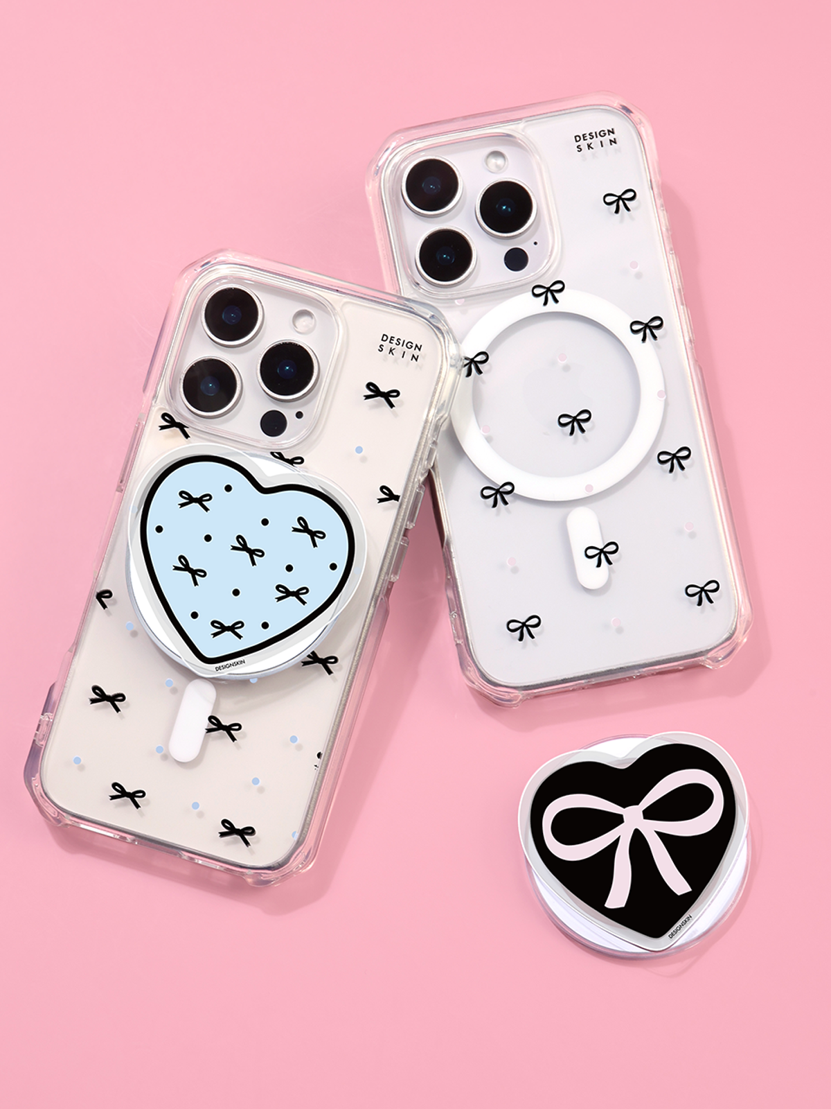 디자인스킨(DESIGNSKIN) 맥세이프 그래픽톡_블랙리본