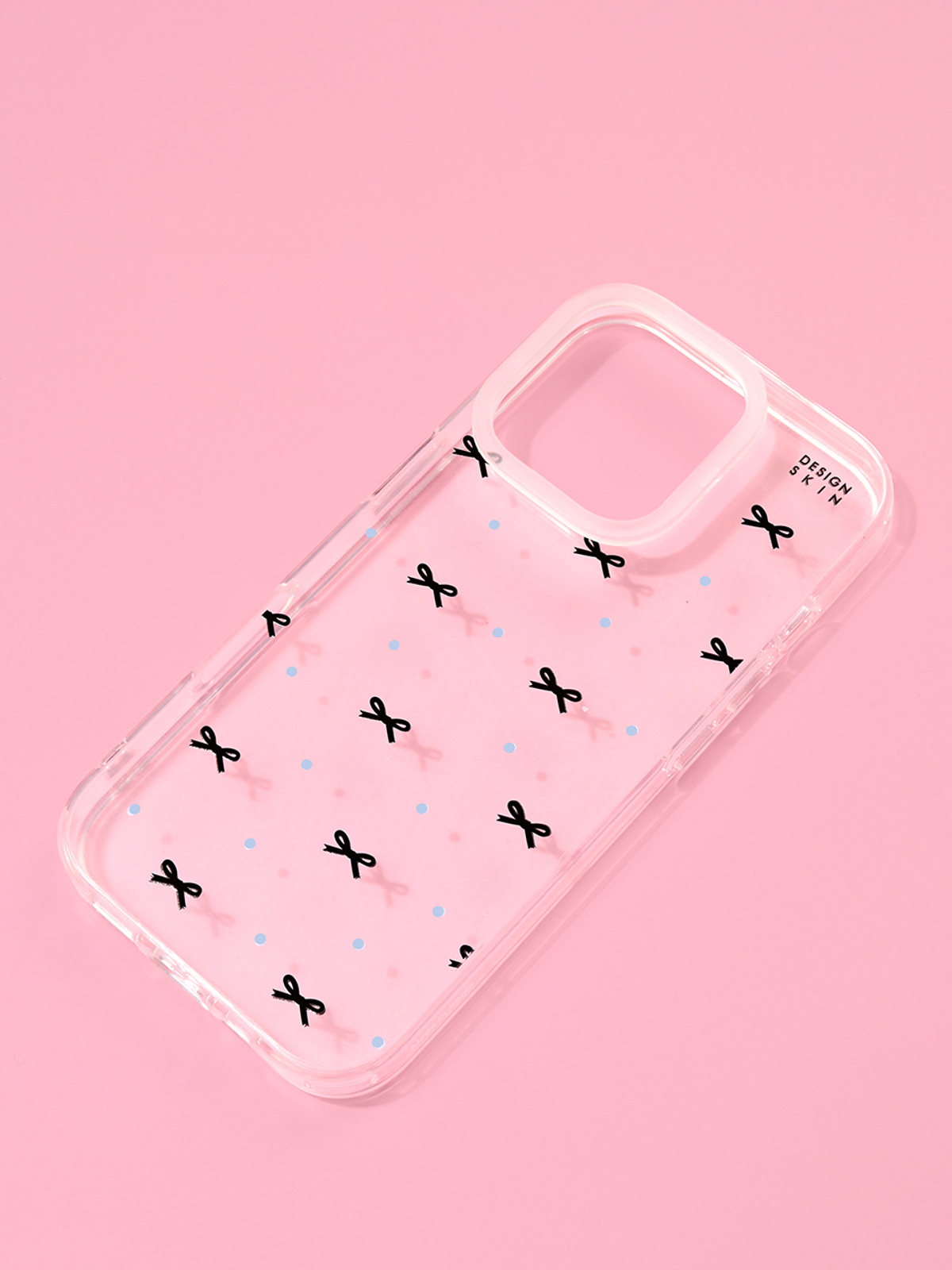 디자인스킨(DESIGNSKIN) 클리어 그래픽 케이스_블랙리본