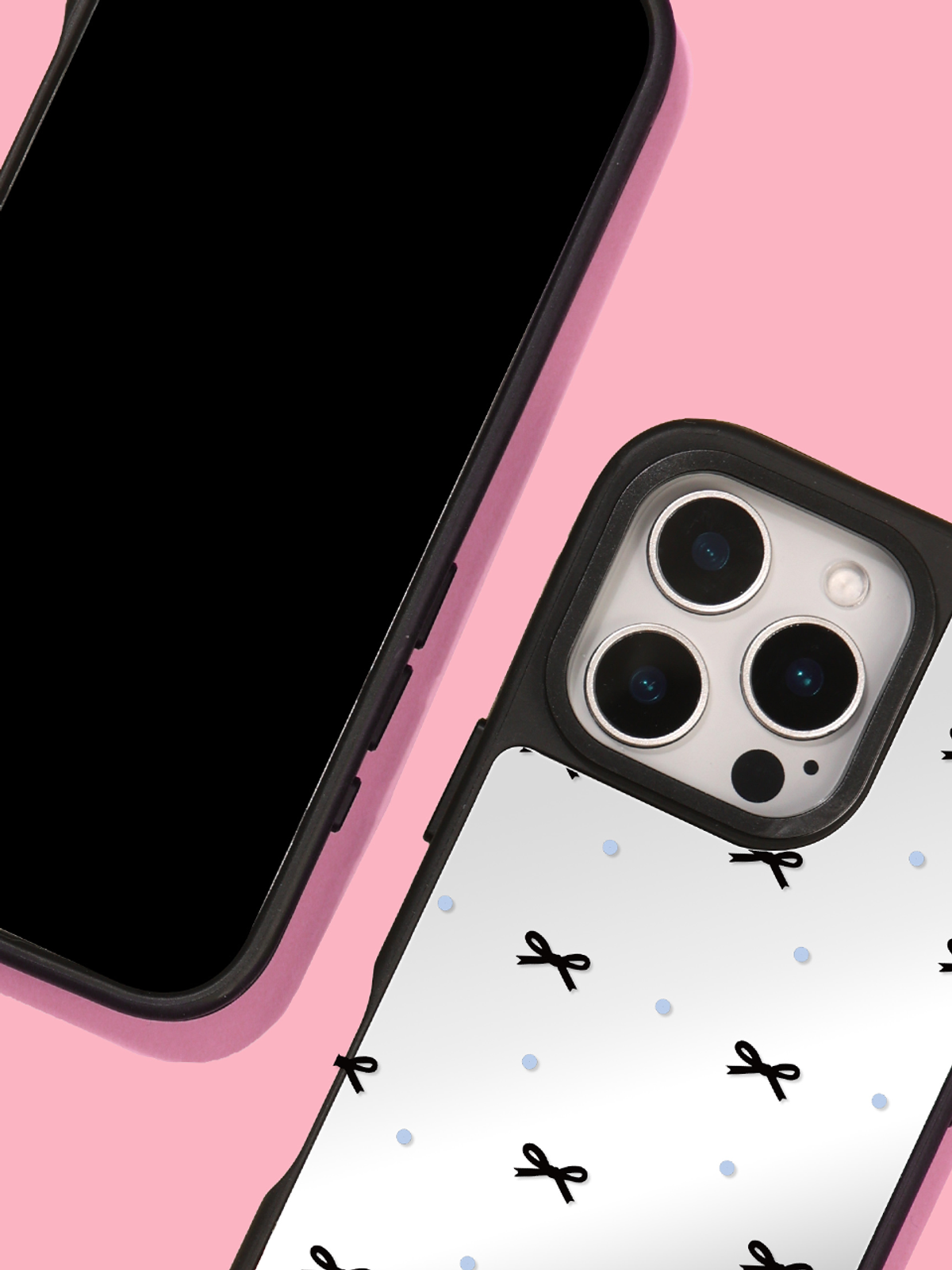 디자인스킨(DESIGNSKIN) 맥세이프 미러 그래픽 케이스_블랙리본