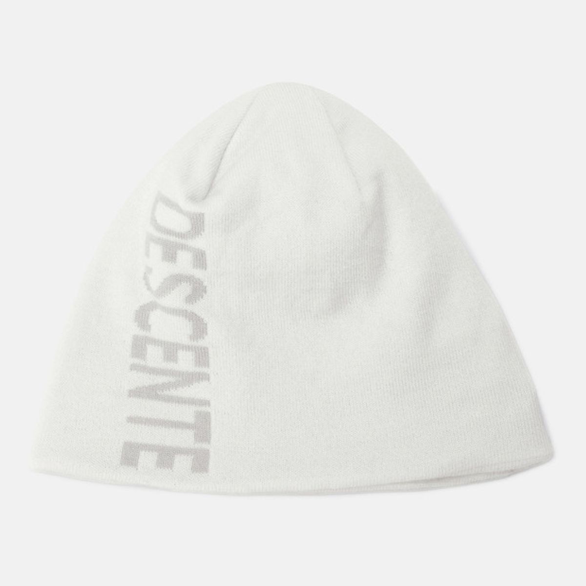 데상트(DESCENTE) 플랫 자카드 비니 아이보리(SQ323UKC94)