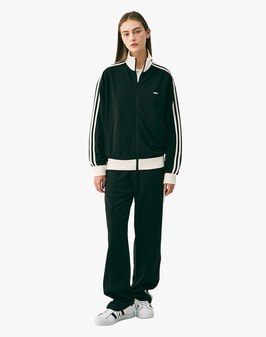 NERDY NYトラックセット ブラック MUSINSA | NDY (nerdy)[celeb worn] Classic NY Track Set Black