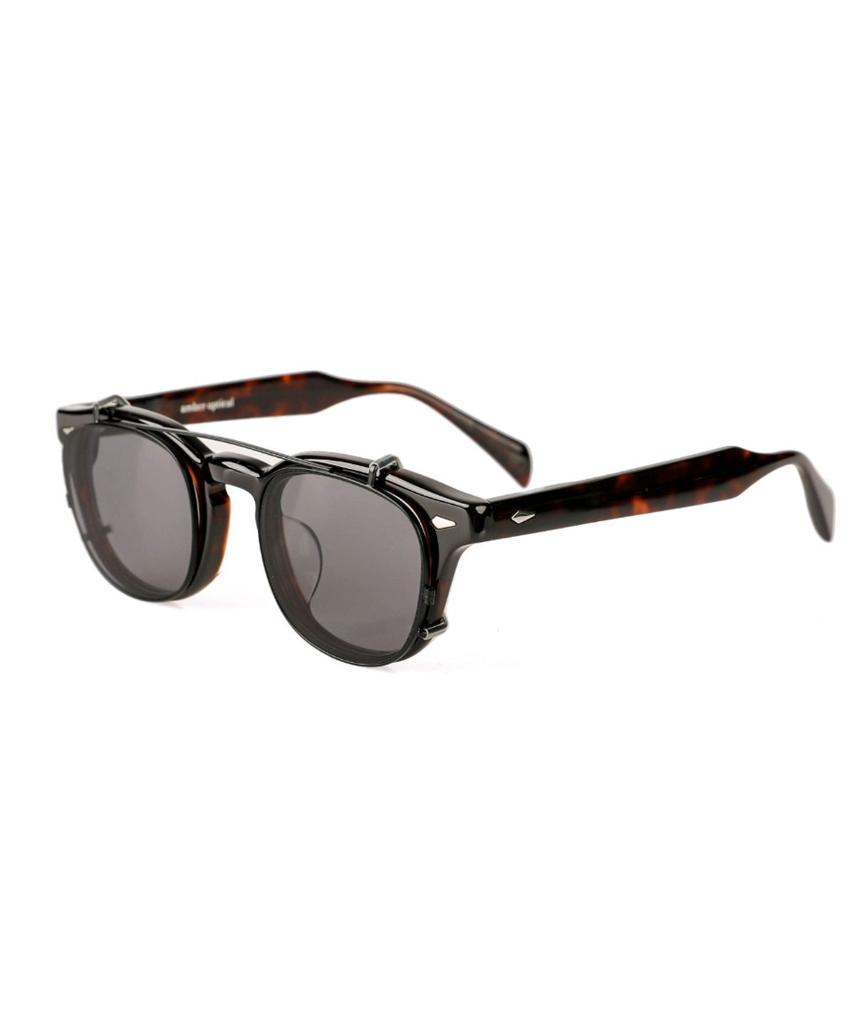 앰버옵티컬(AMBEROPTICAL) 레토 클래식 50사이즈 클립온 선글라스 세트