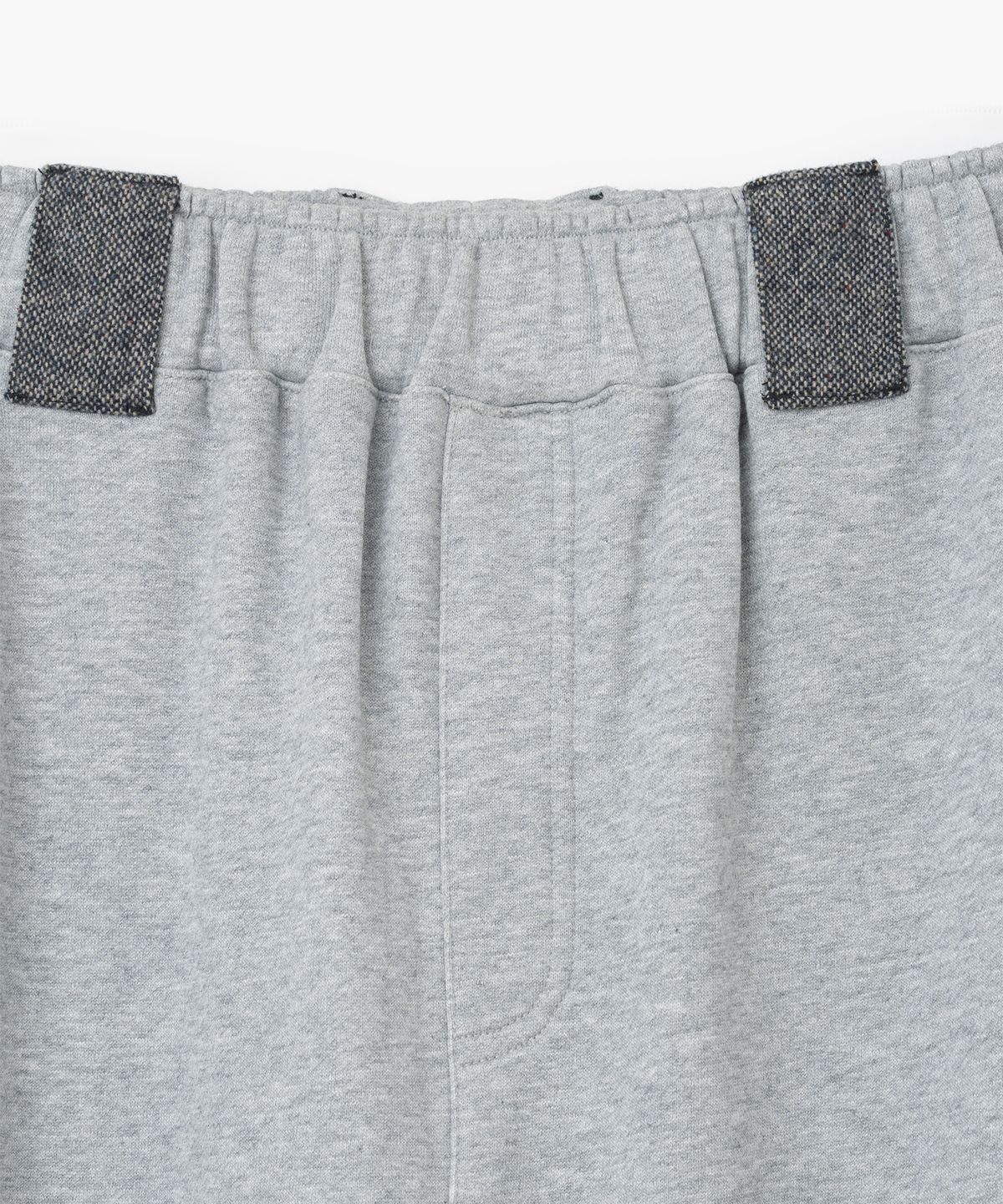 밀로 우먼(MILLO WOMEN) 컬러 사이드 스웨트 팬츠 [멜란지 그레이]