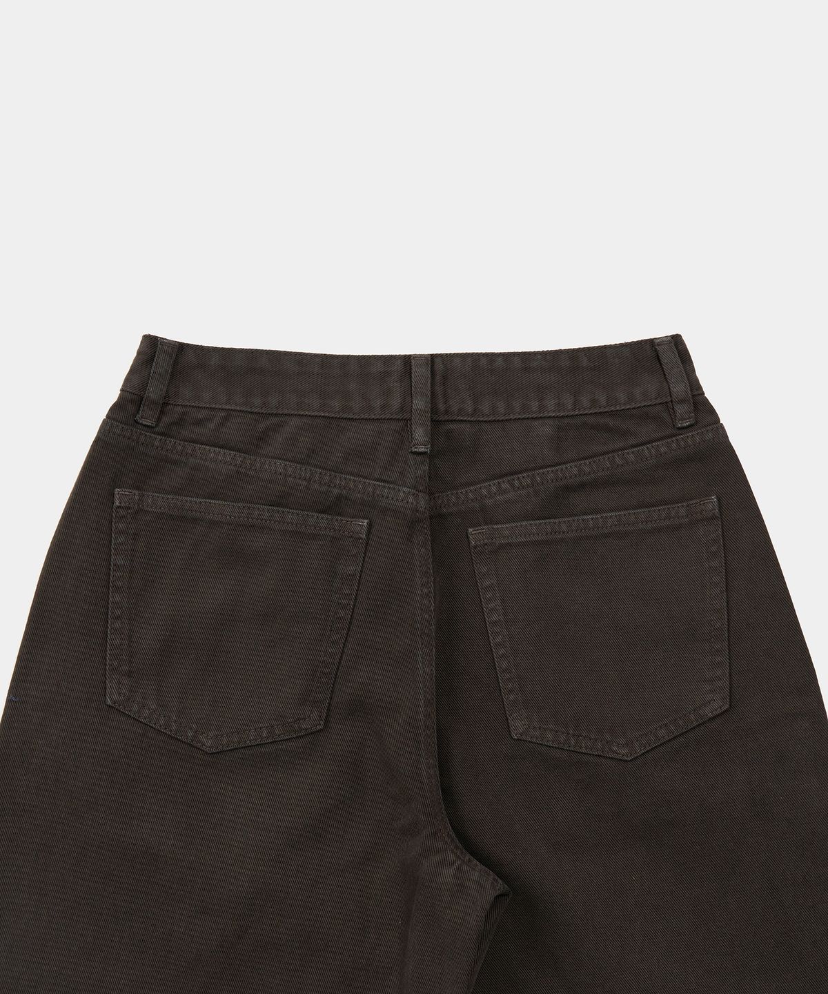 토피 우먼(TOFFEE WOMEN) W 스웨이 코튼 커브드 팬츠  (BROWN)