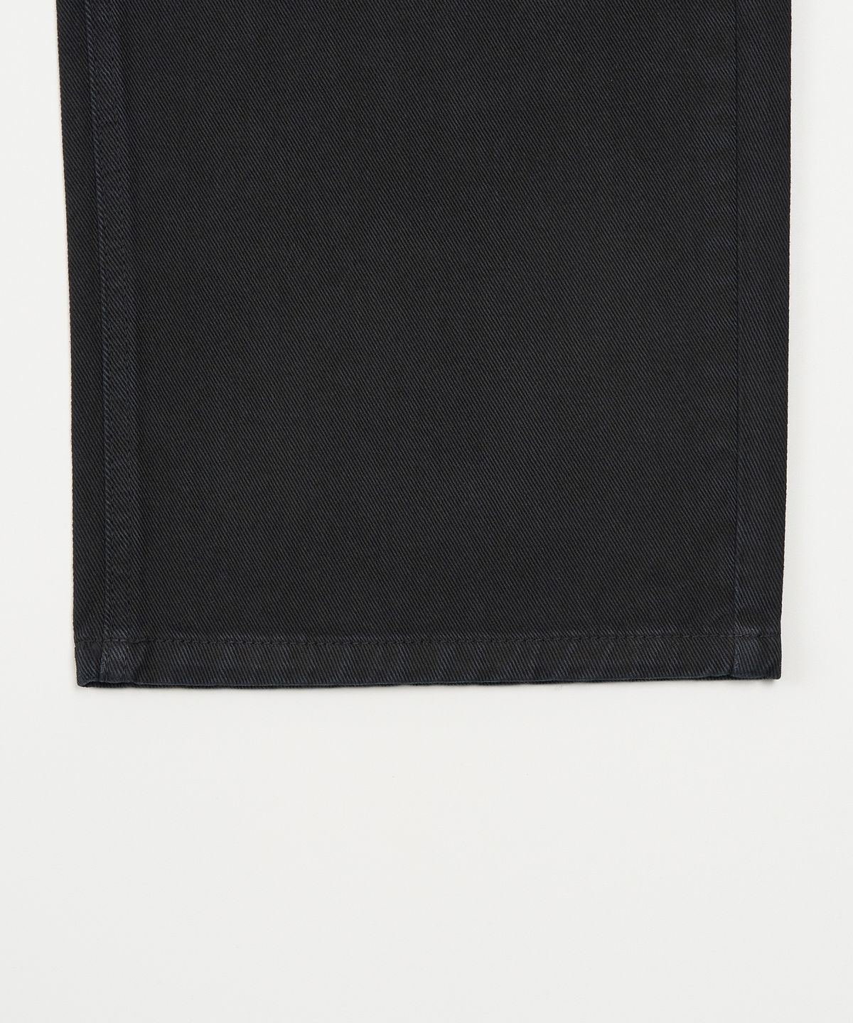 토피 우먼(TOFFEE WOMEN) W 스웨이 코튼 커브드 팬츠  (BLACK)