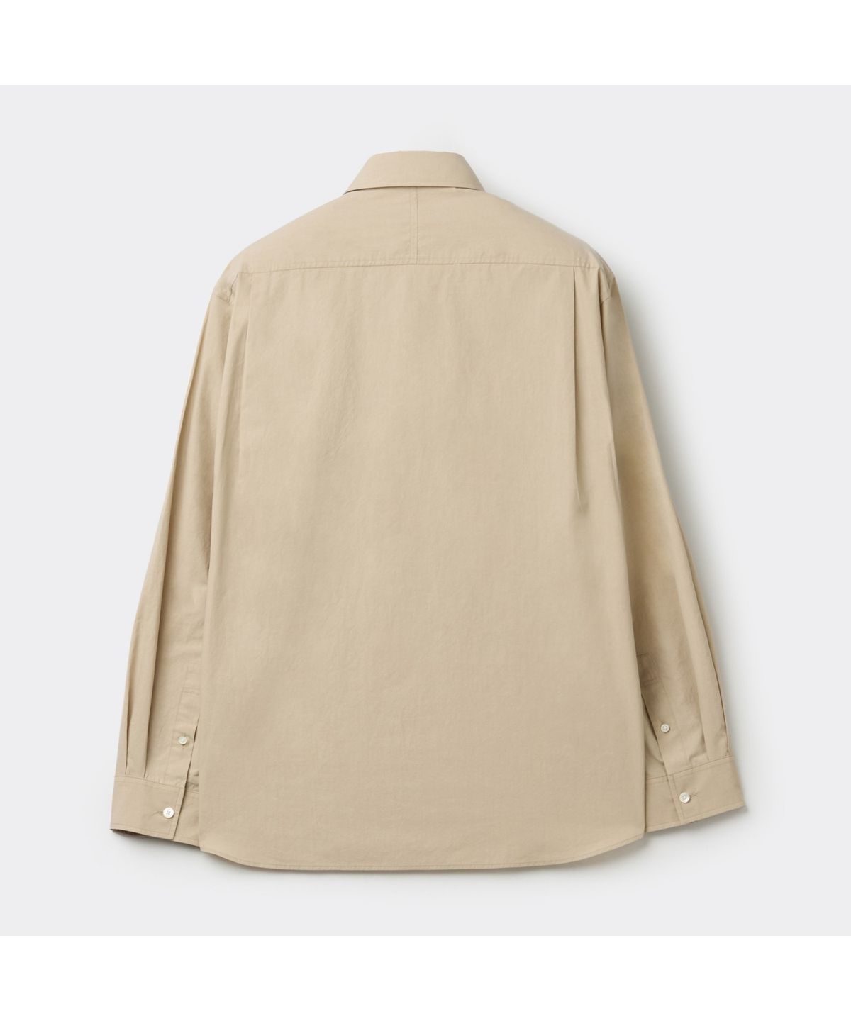 커스텀멜로우(CUSTOMELLOW) Beige Basic Shirt C9SAW25101BEX