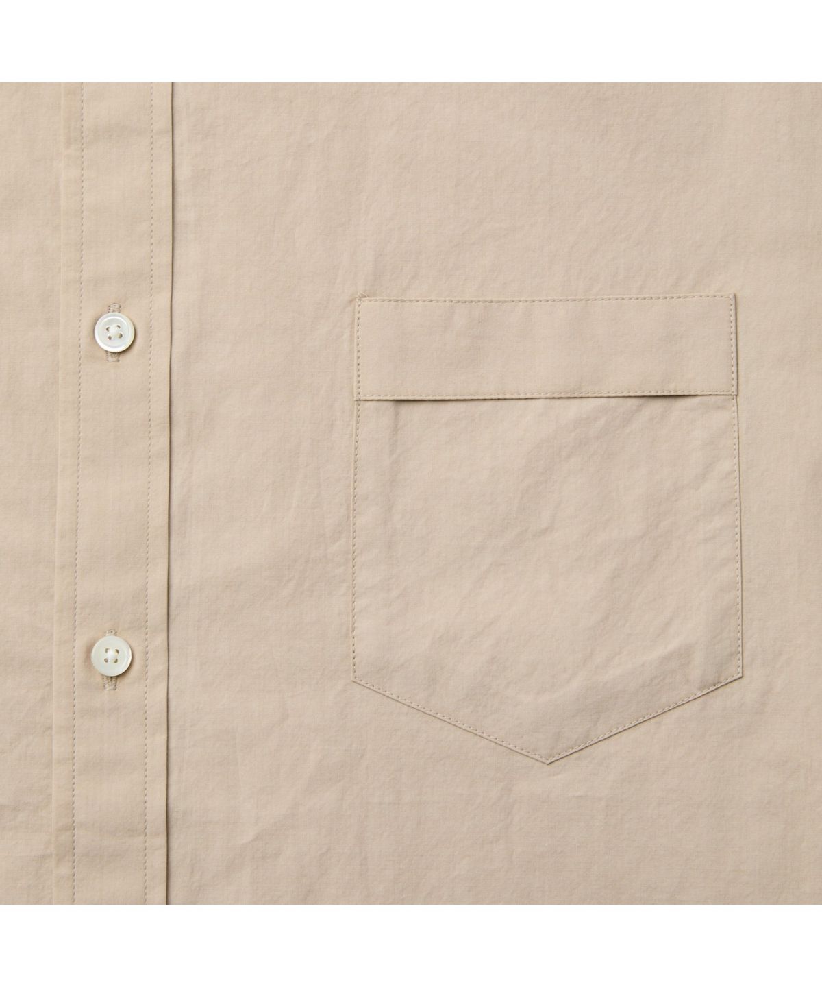 커스텀멜로우(CUSTOMELLOW) Beige Basic Shirt C9SAW25101BEX
