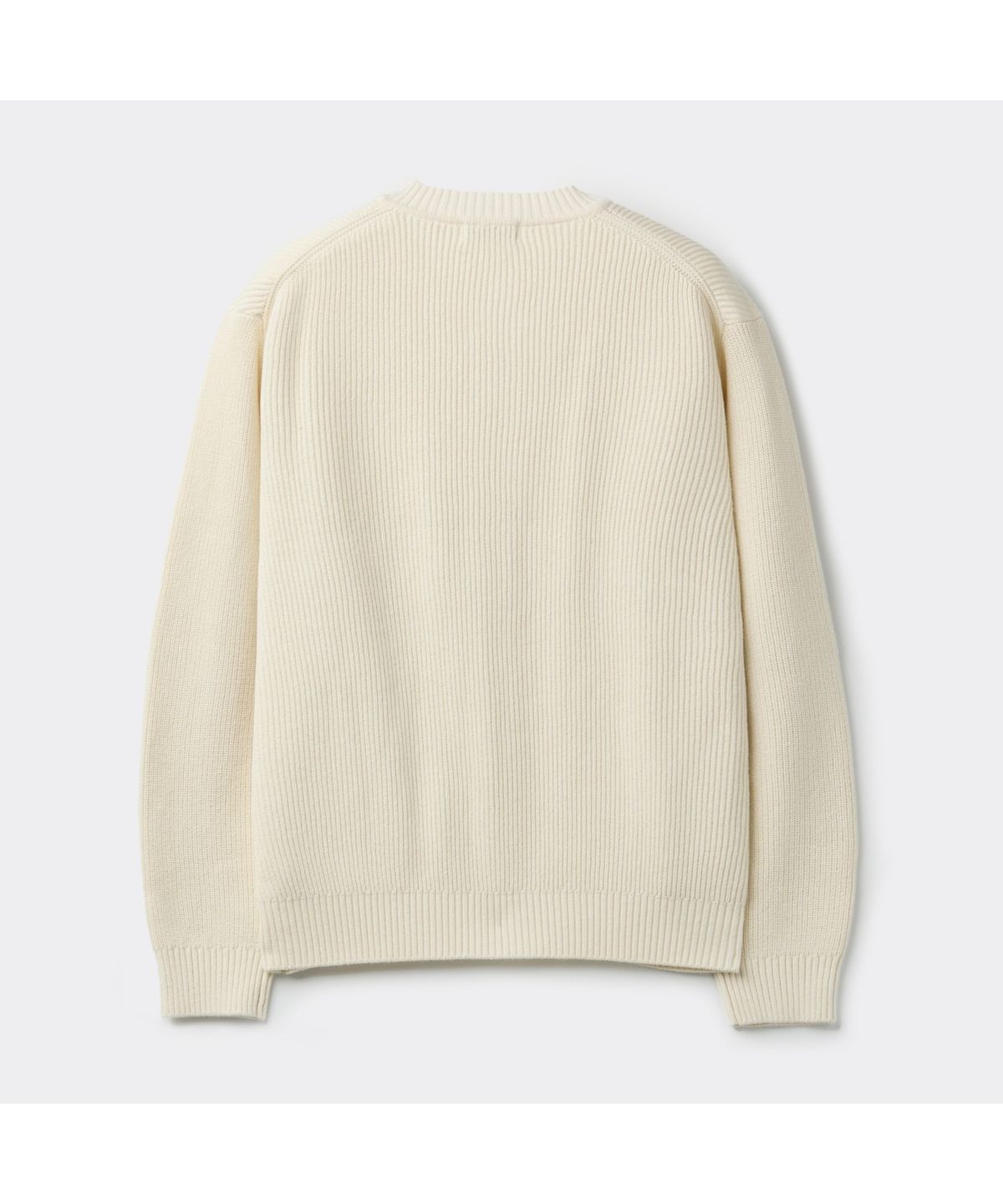 커스텀멜로우(CUSTOMELLOW) Ivory Cotton Round Cardigan C9WAW25701IVX