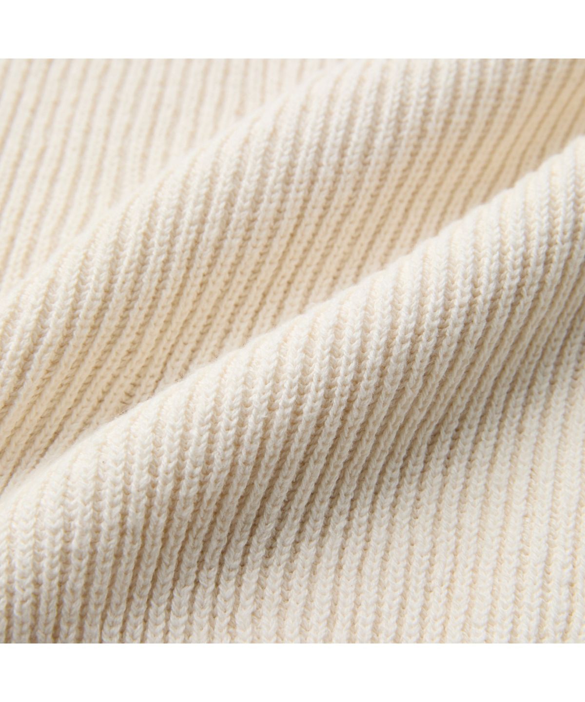 커스텀멜로우(CUSTOMELLOW) Ivory Cotton Round Cardigan C9WAW25701IVX