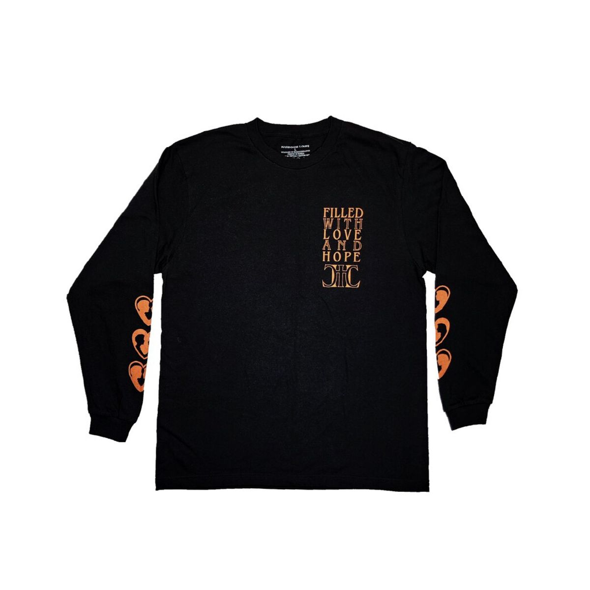 하드코어 러버(HARDCORE LOVER) LOVE & HOPE Long Sleeve(Black)