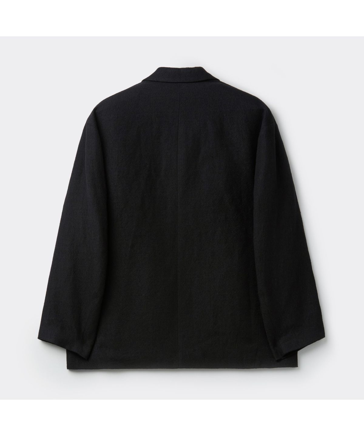 커스텀멜로우(CUSTOMELLOW) Black Oversized Fit Gauze Setup Jacket CWJAW25641BKX