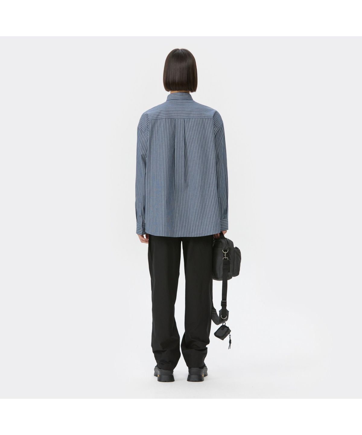 커스텀멜로우(CUSTOMELLOW) Black Cotton Fatigue Pants CWPAA25521BKX