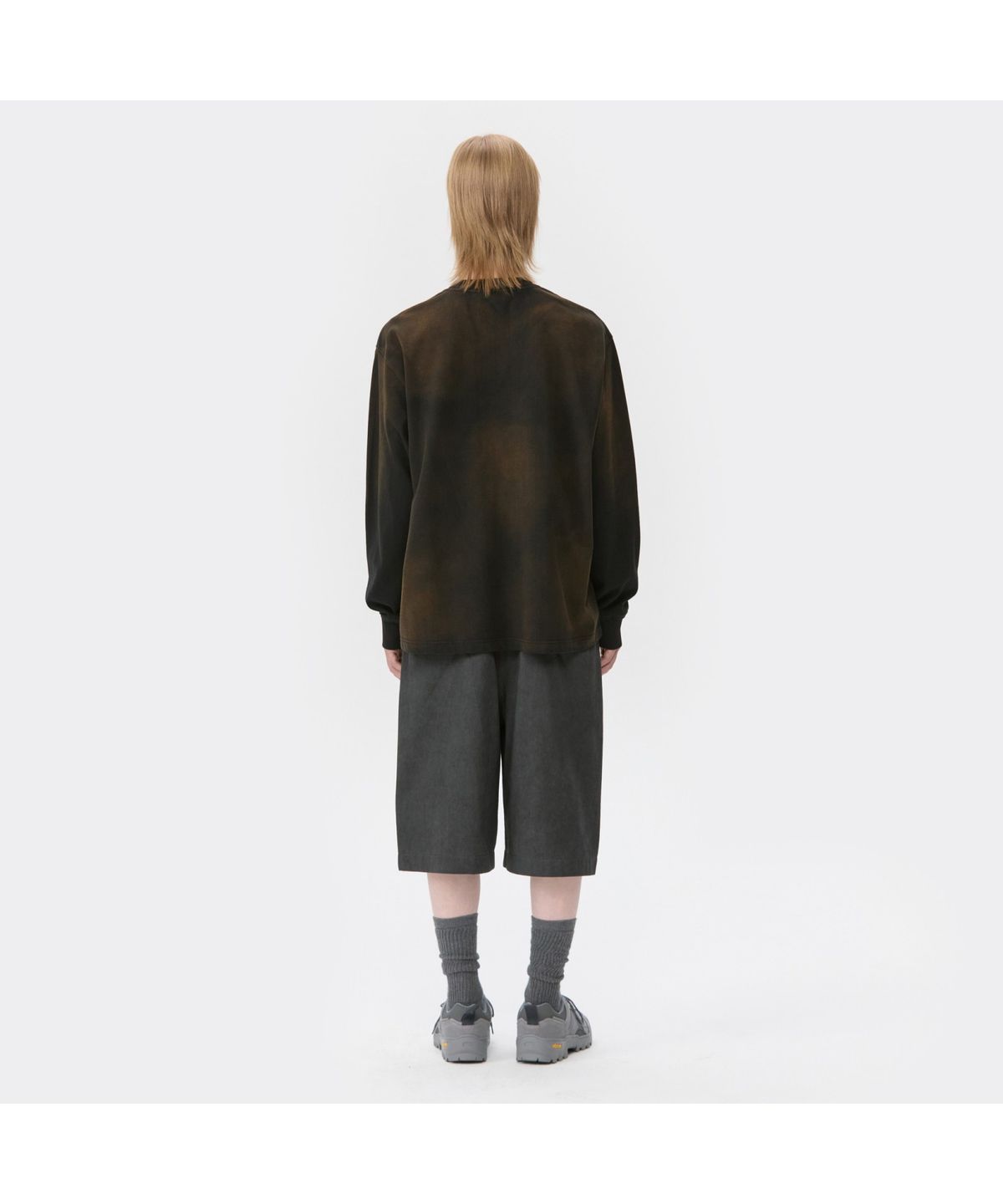 커스텀멜로우(CUSTOMELLOW) Black Dyed T-shirt CWTAA25514BRX