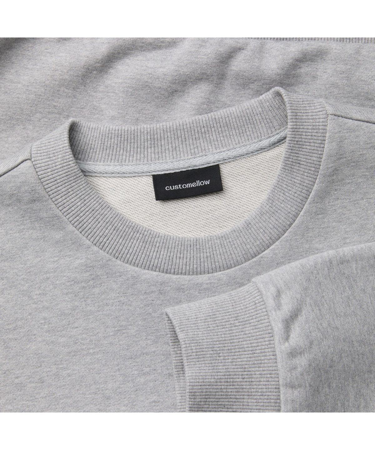 커스텀멜로우(CUSTOMELLOW) Grey Graphic Sweatshirt CWTAW25624GYX