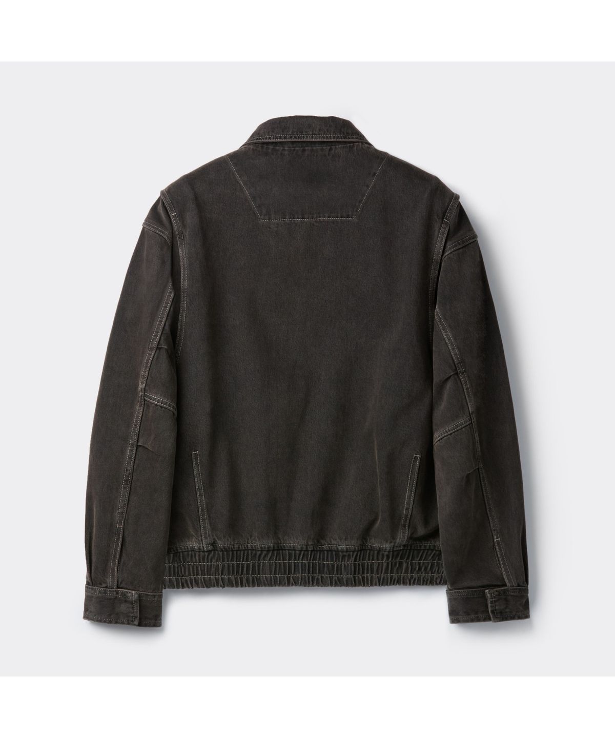 커스텀멜로우(CUSTOMELLOW) Brown Denim Detroit Jacket CWUAA25511BKX