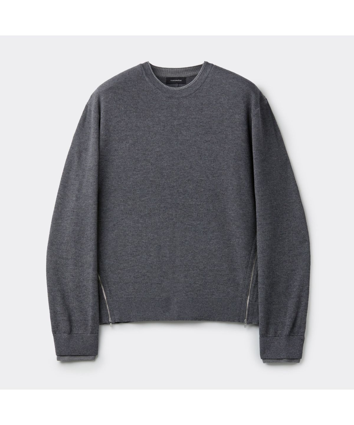 커스텀멜로우(CUSTOMELLOW) Grey Layered Sweater CWWAA25611GYX