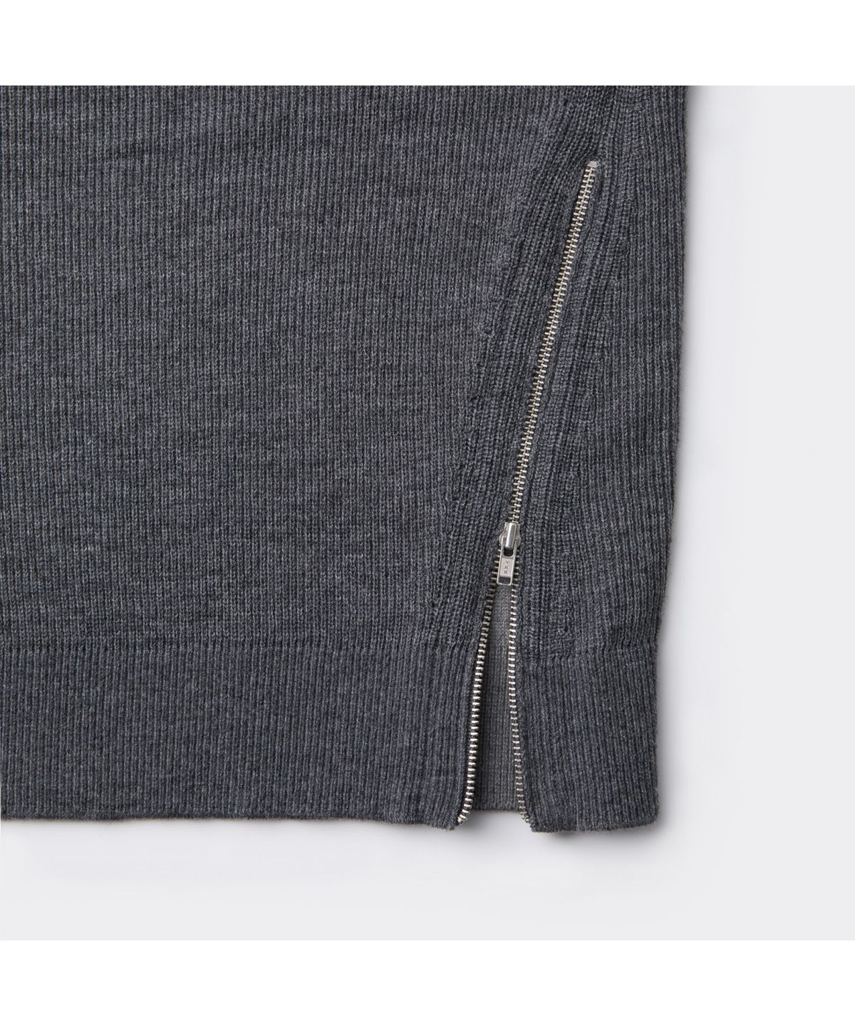 커스텀멜로우(CUSTOMELLOW) Grey Layered Sweater CWWAA25611GYX
