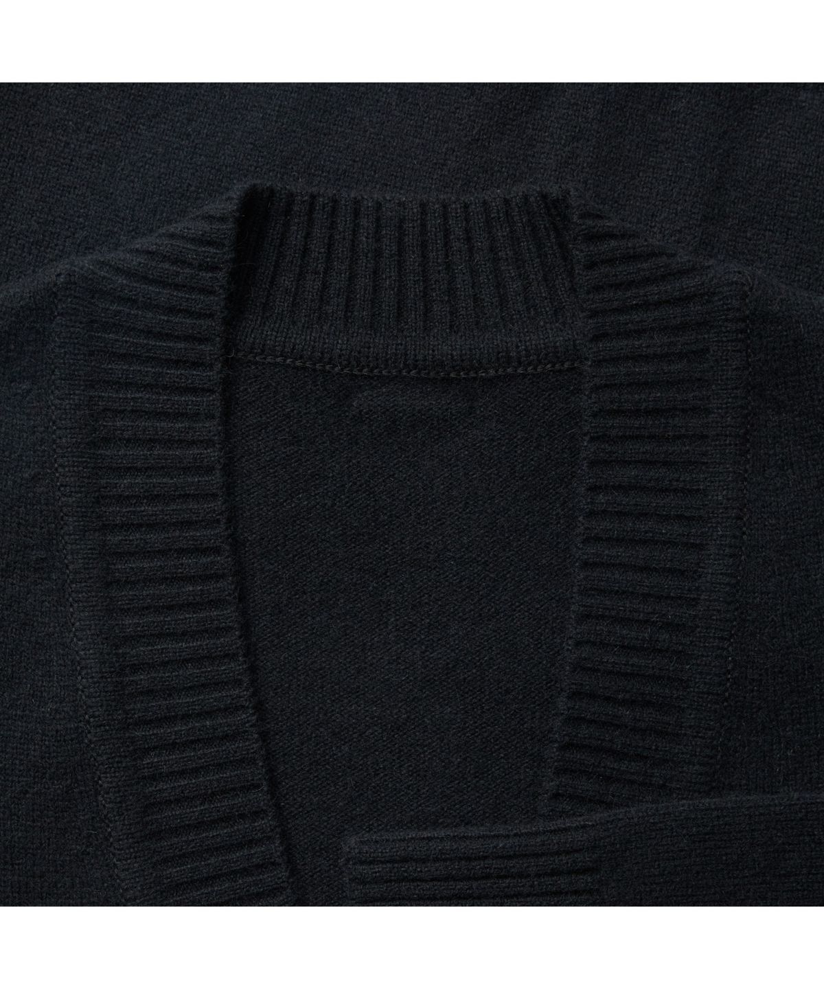 커스텀멜로우(CUSTOMELLOW) Black Raccoon Blended Cardigan CWWAW25701BKX