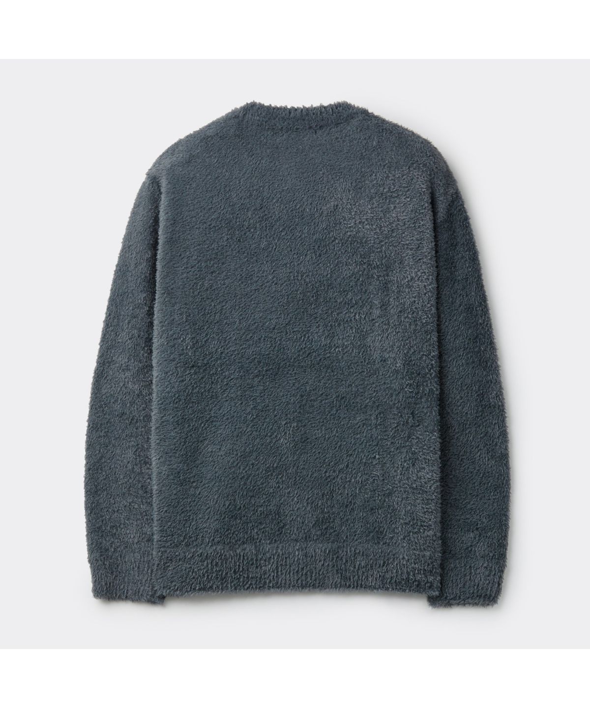 커스텀멜로우(CUSTOMELLOW) Grey Hairy Round Neck Sweater CWWAW25802GYX