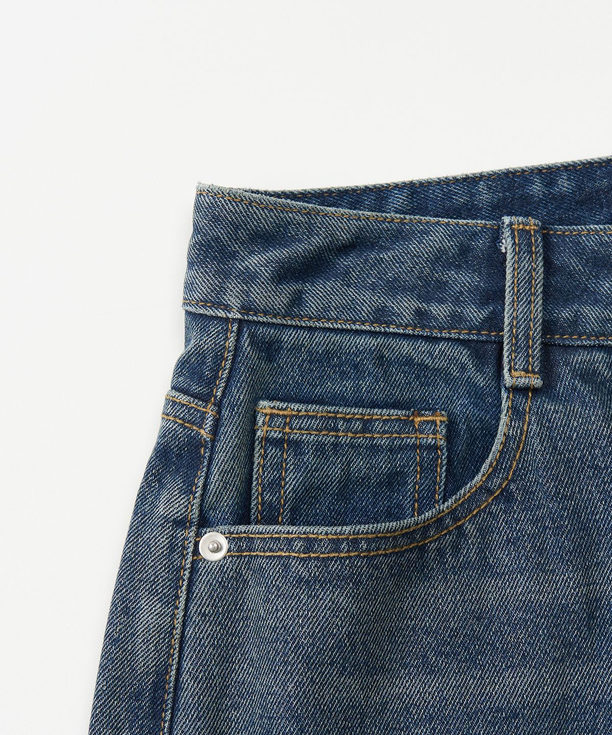 토피 우먼(TOFFEE WOMEN) W 애시드 페이드 데님 팬츠 (BLUE)