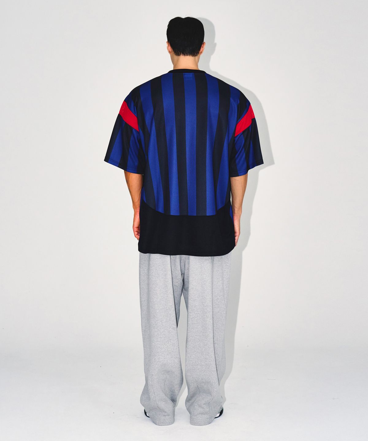 본투윈(BORN TO WIN) CHROME B MAXI WIDE PANTS [MELANGE GREY]