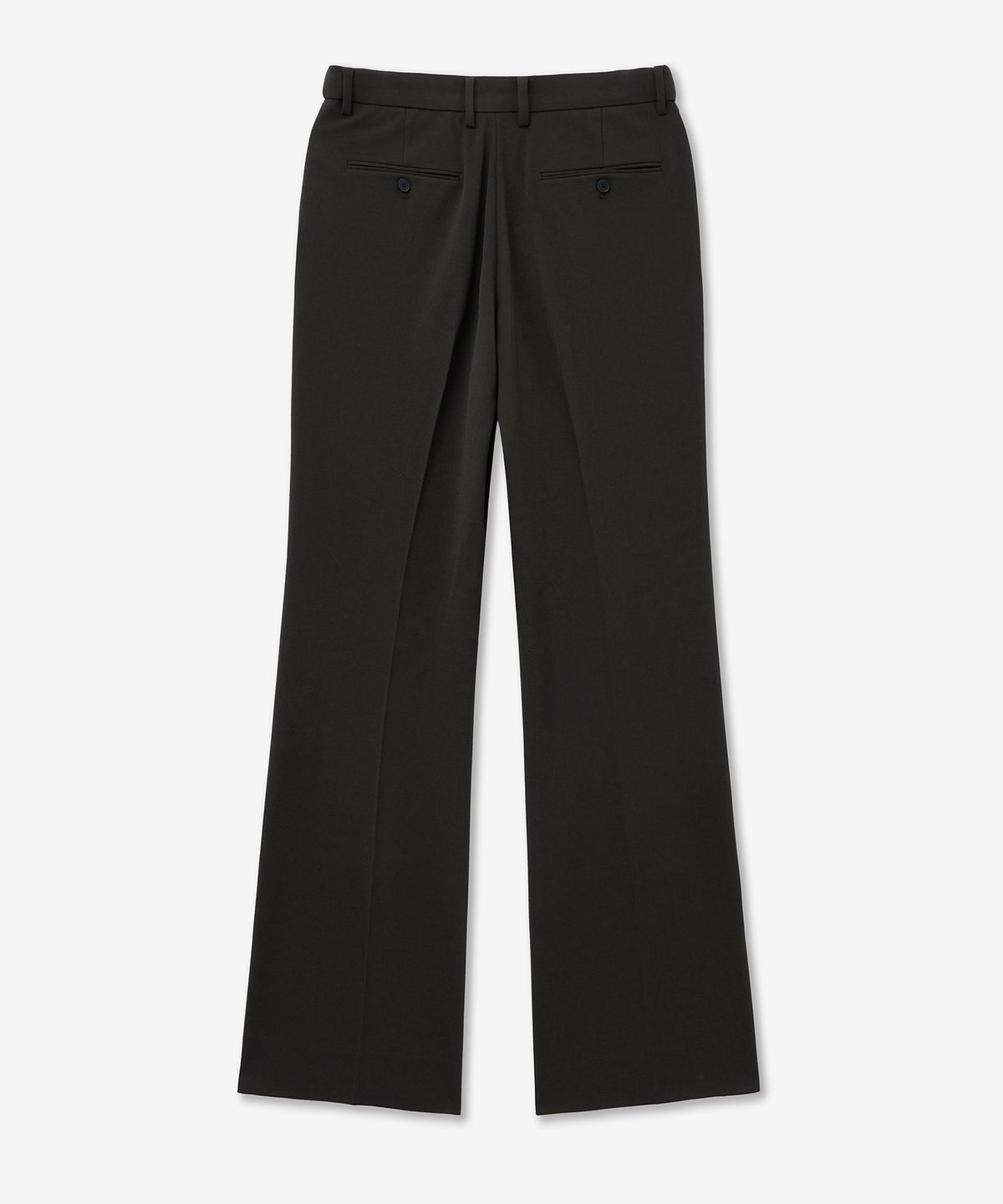 티엔지티(TNGT) Flared Fit Slit Pants (Brown) TNPA5F106W2